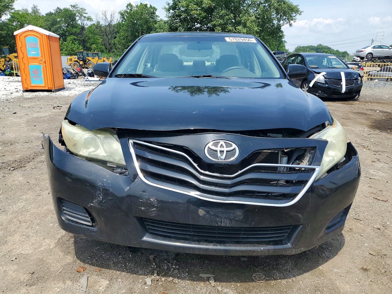 2011 Toyota Camry Le Black vin: 4T1BF3EK2BU228592