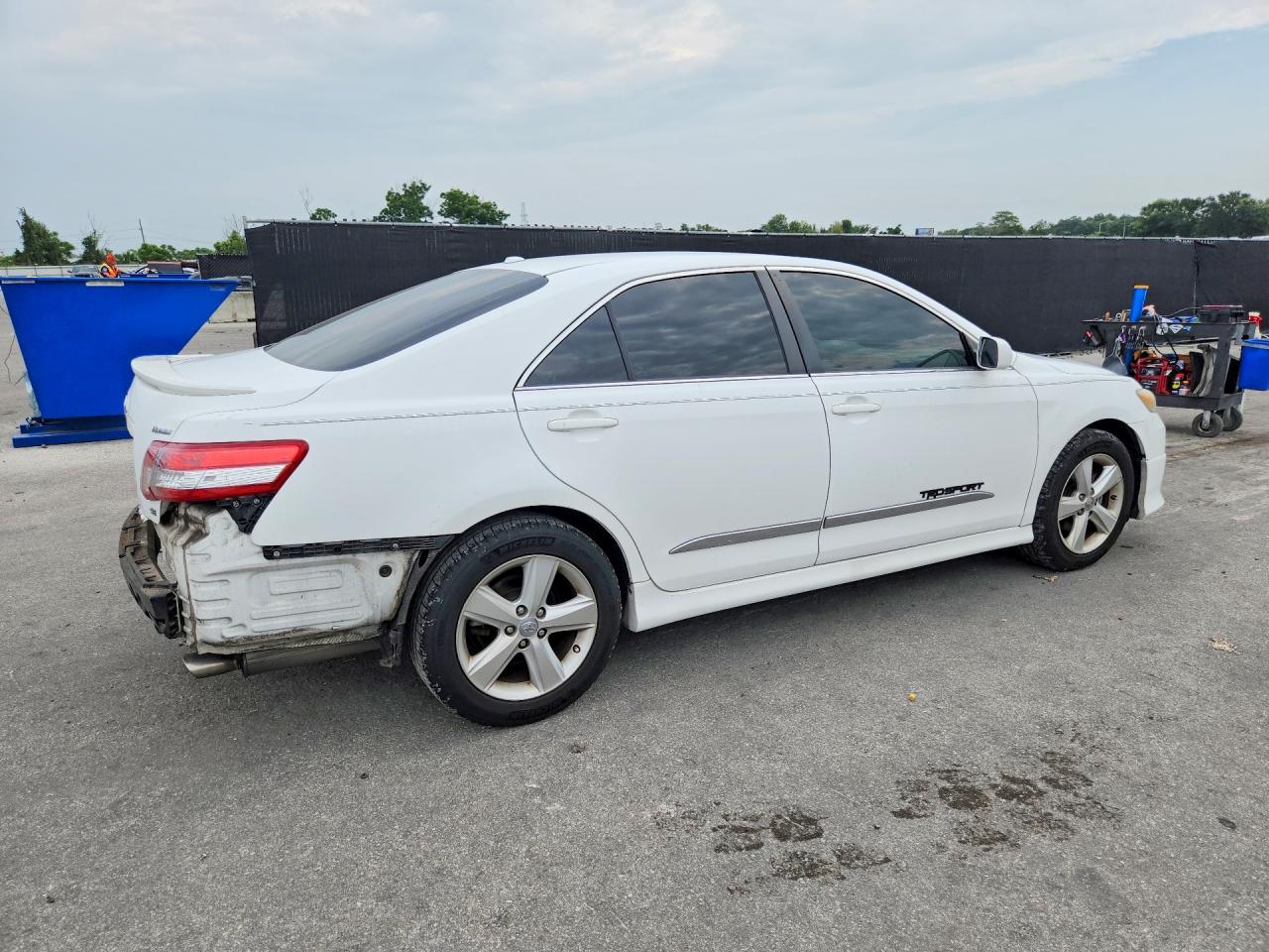 2011 Toyota Camry Se White vin: 4T1BF3EK2BU583200