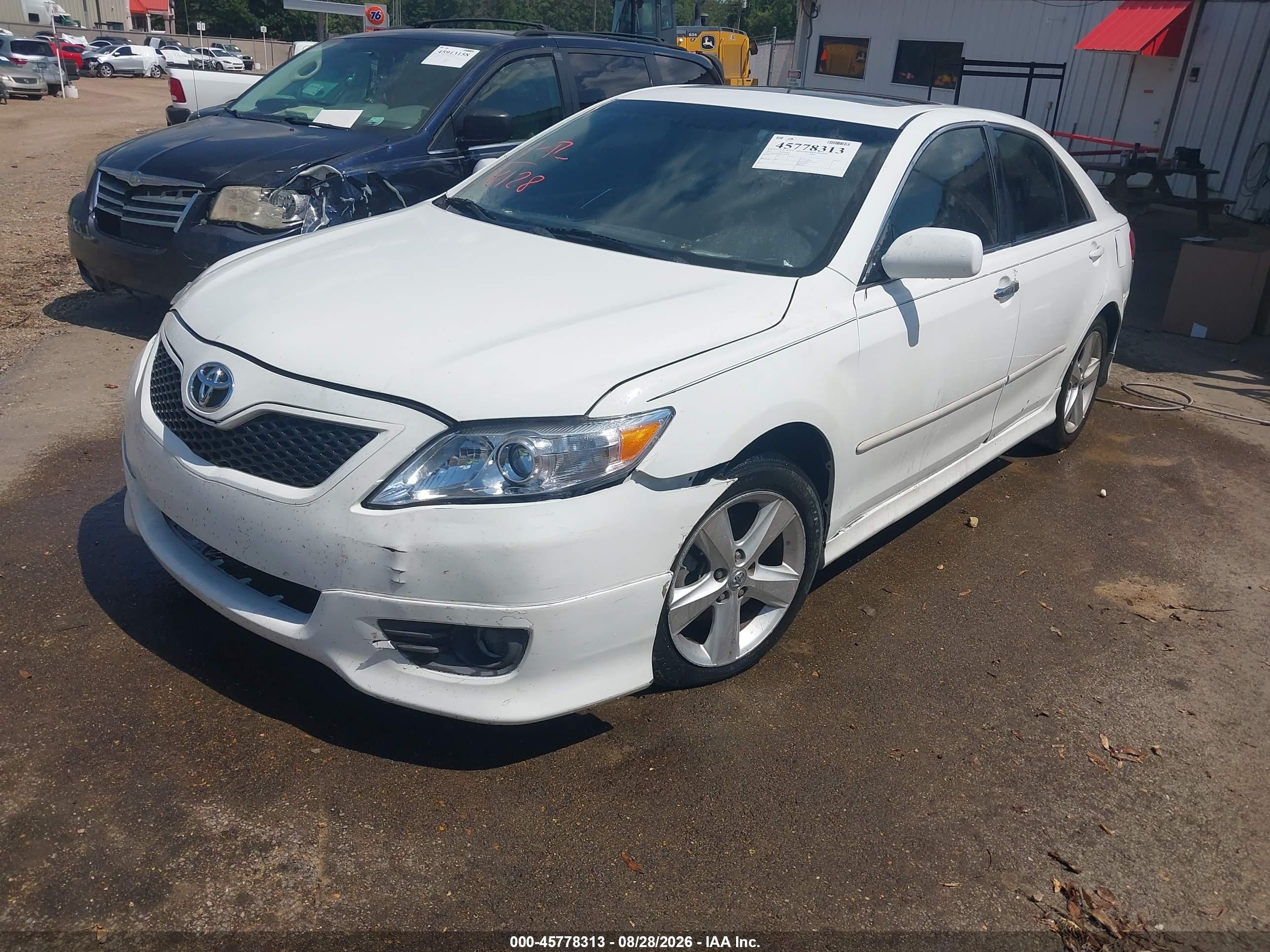 2011 Toyota Camry Se White vin: 4T1BF3EK2BU583648