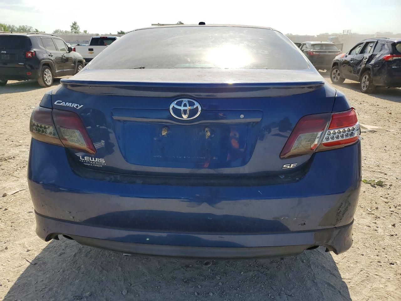 2011 Toyota Camry Se Синий vin: 4T1BF3EK2BU588073