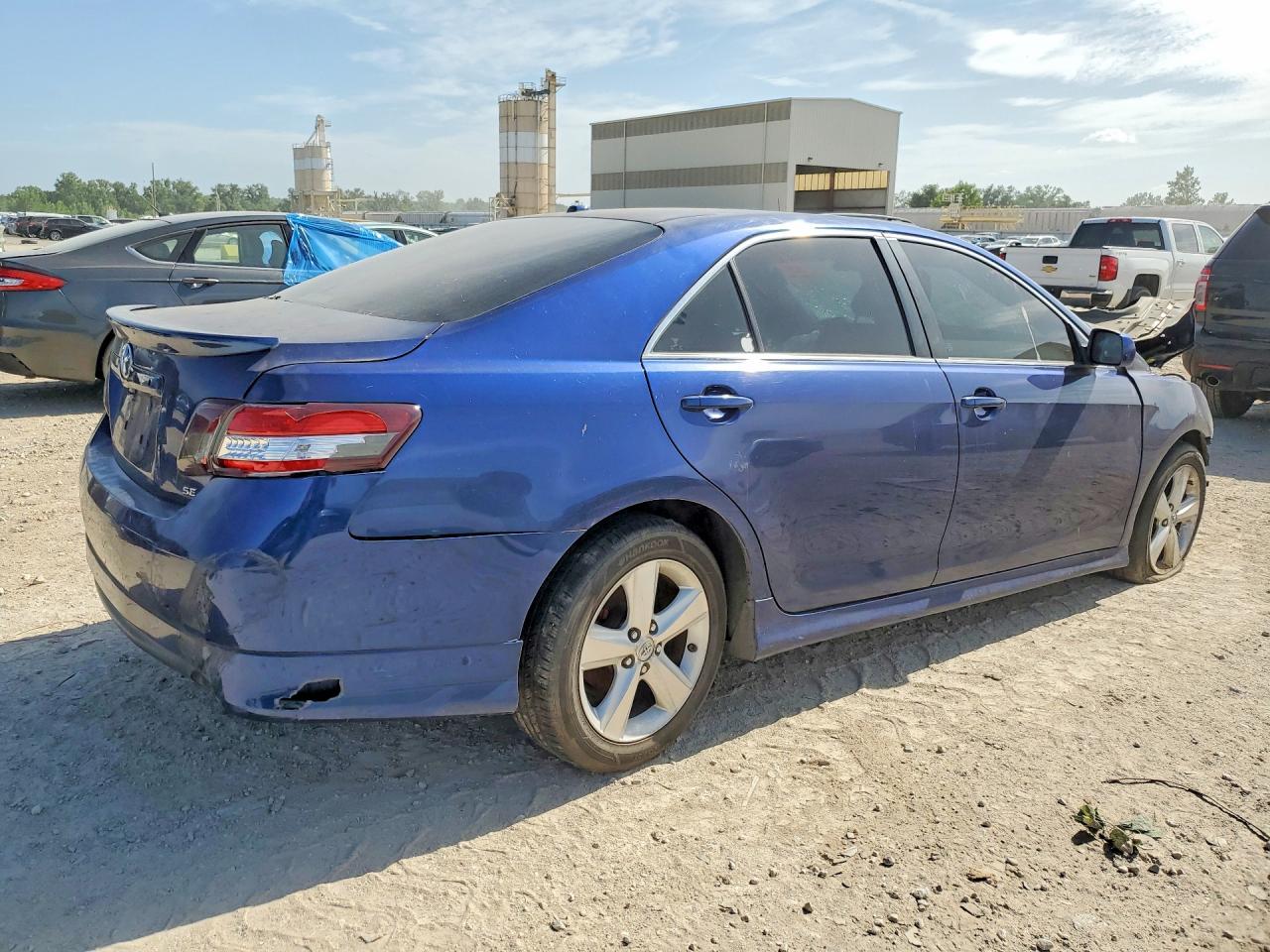 2011 Toyota Camry Se Синий vin: 4T1BF3EK2BU588073