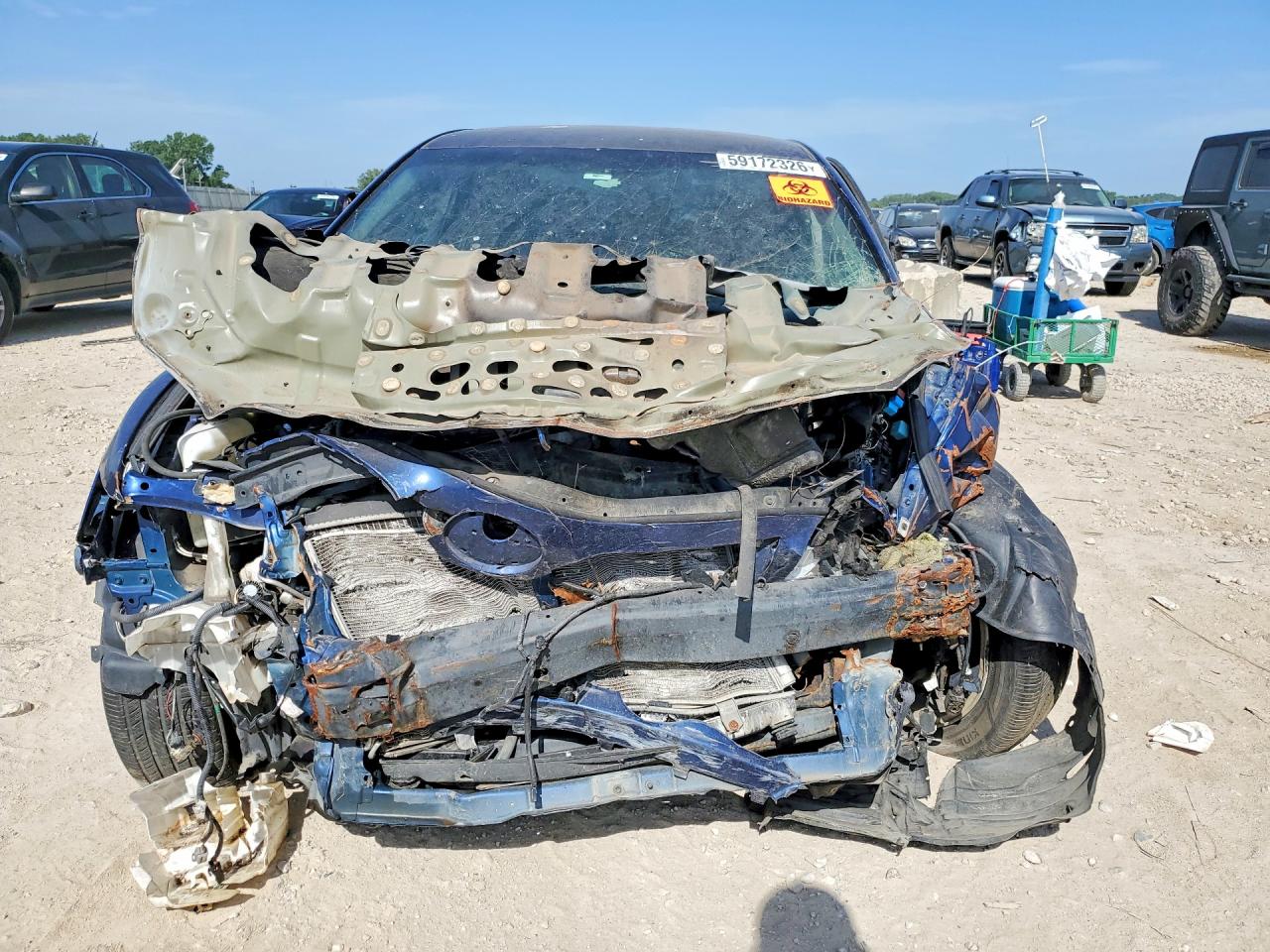 2011 Toyota Camry Se Синий vin: 4T1BF3EK2BU588073