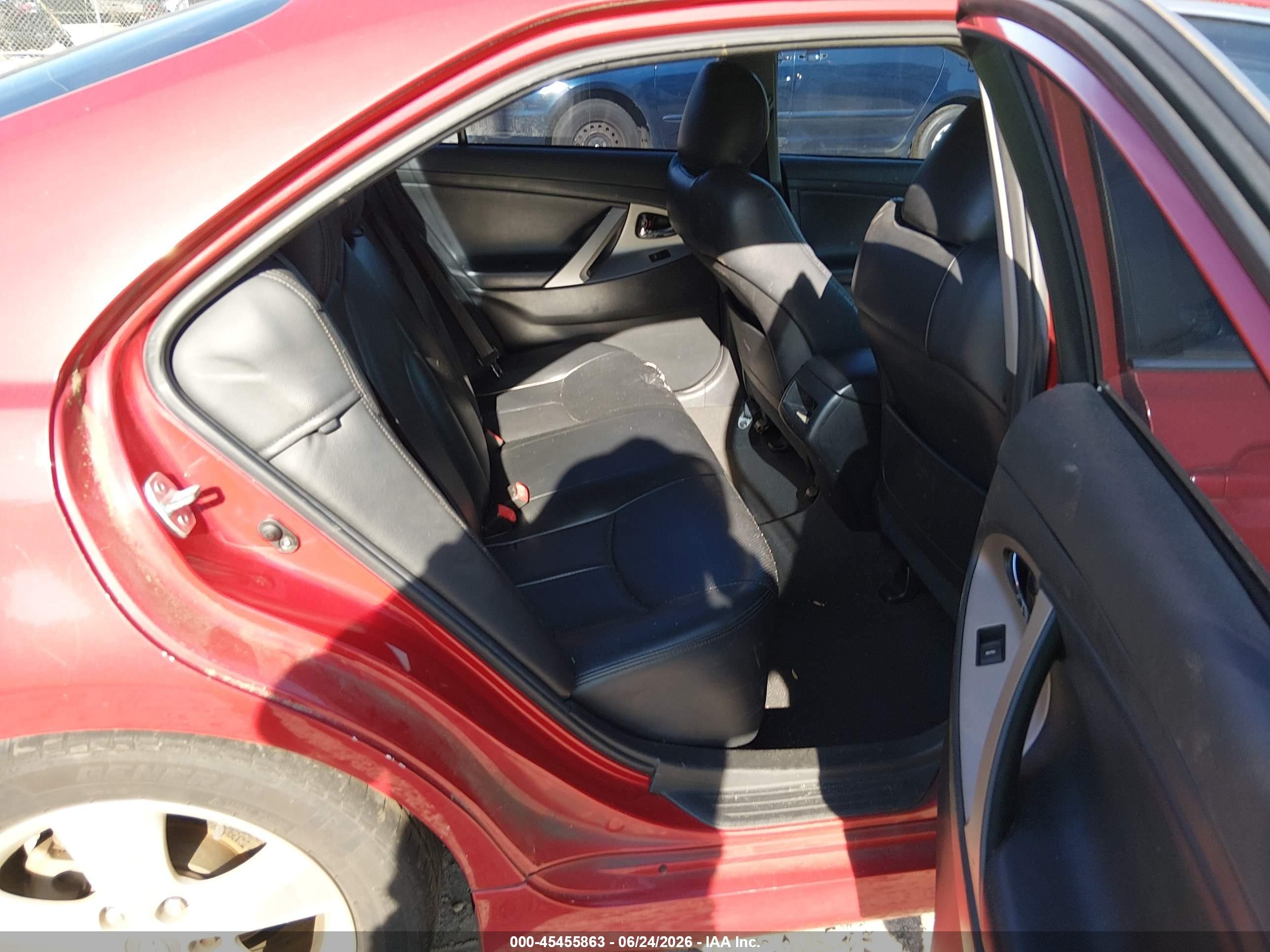 2011 Toyota Camry Se Красный vin: 4T1BF3EK2BU632637