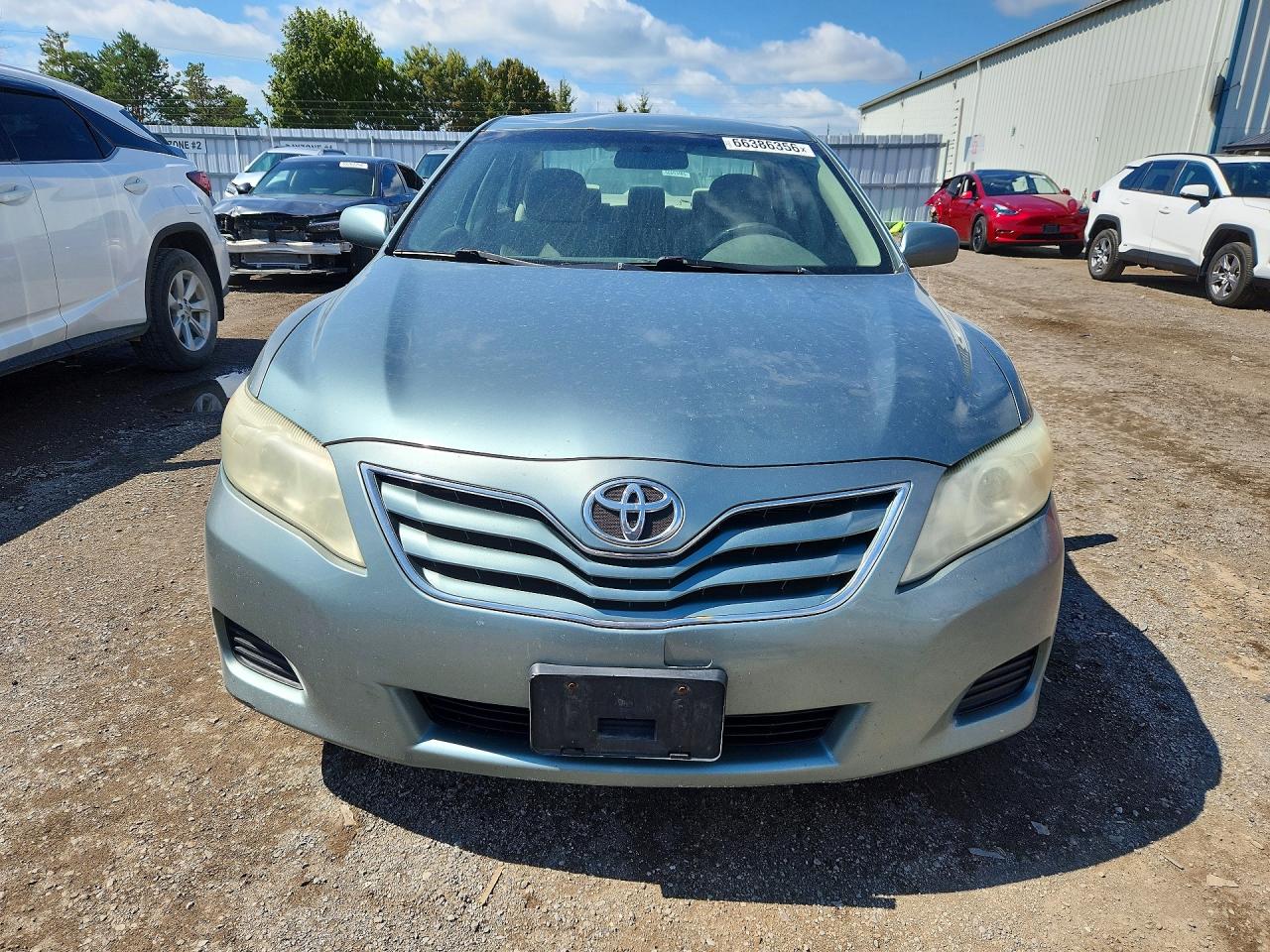 2011 Toyota Camry Base Зеленый vin: 4T1BF3EK2BU641967