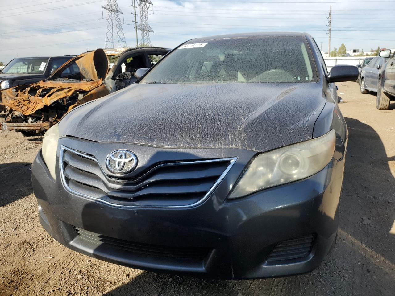 2011 Toyota Camry Base Gray vin: 4T1BF3EK2BU643847