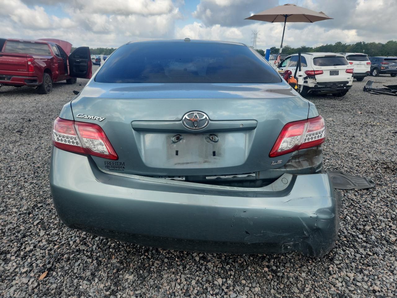 2011 Toyota Camry Le Teal vin: 4T1BF3EK2BU650992