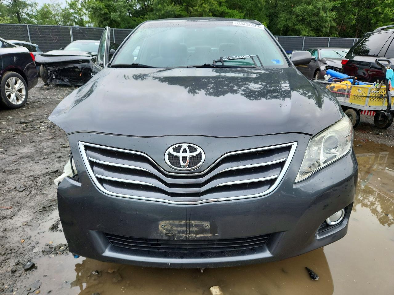 2011 Toyota Camry Xle Серый vin: 4T1BF3EK2BU664746