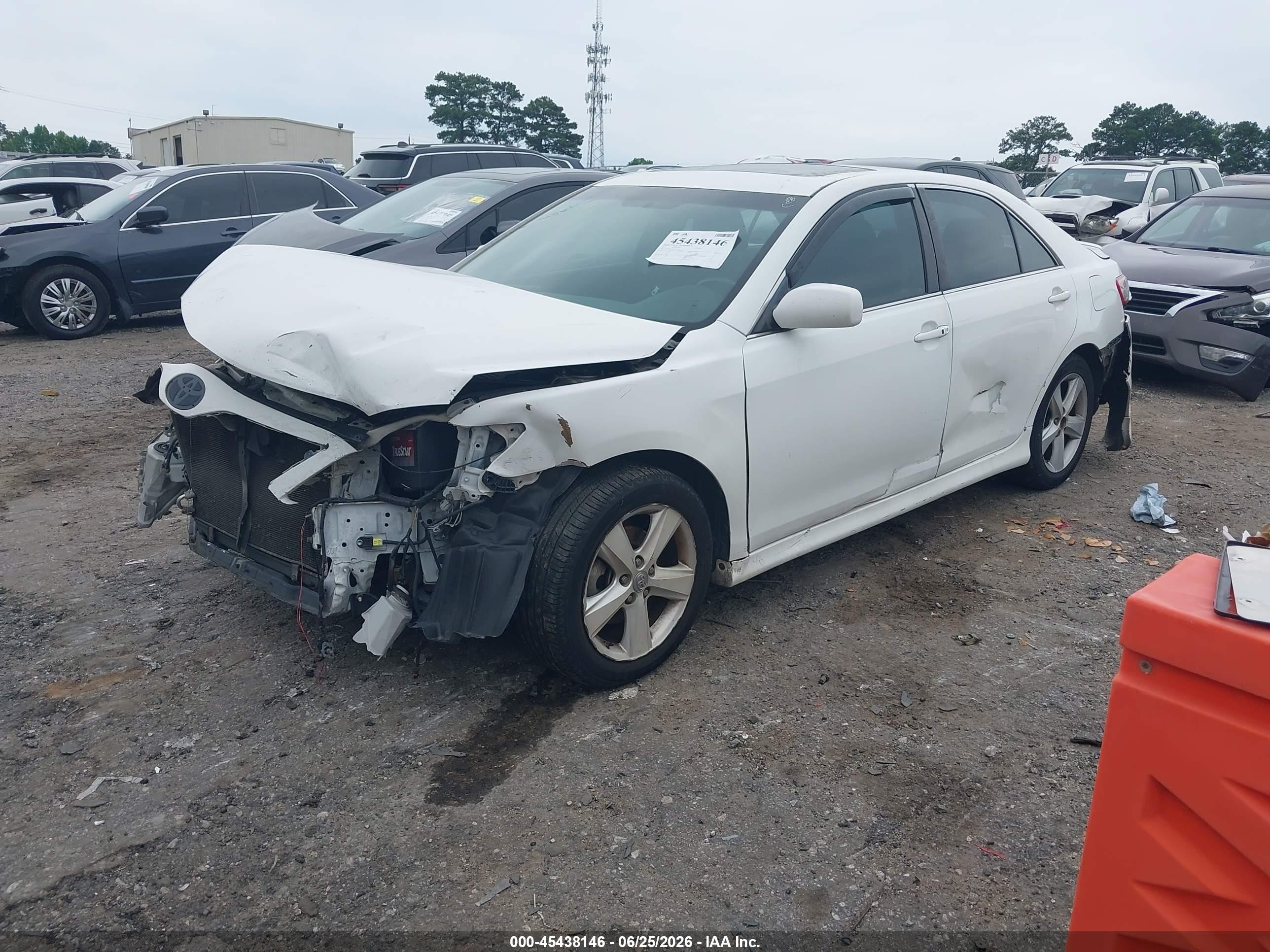 2011 Toyota Camry Se White vin: 4T1BF3EK2BU675178