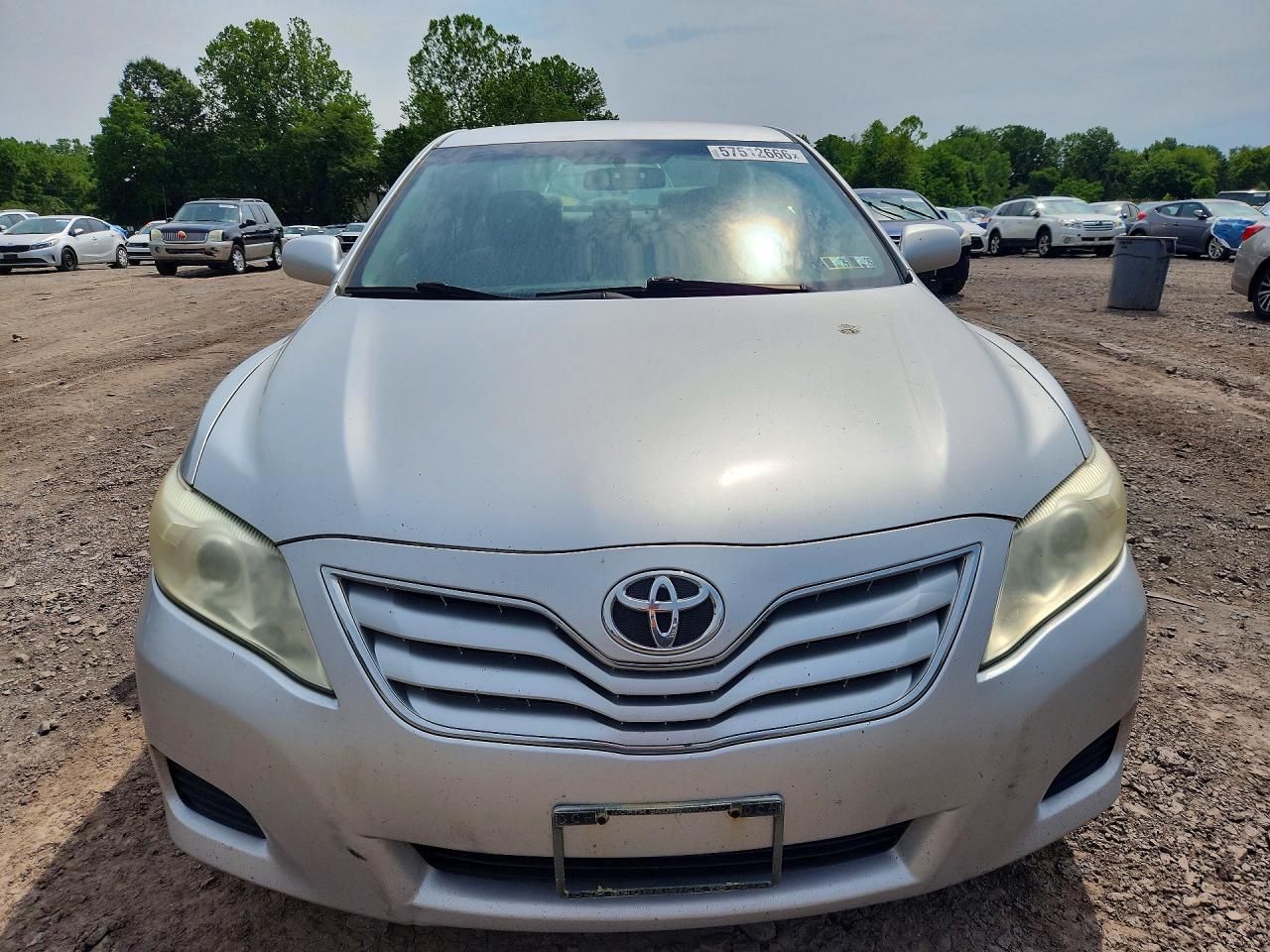 2011 Toyota Camry Le Серебряный vin: 4T1BF3EK2BU675780