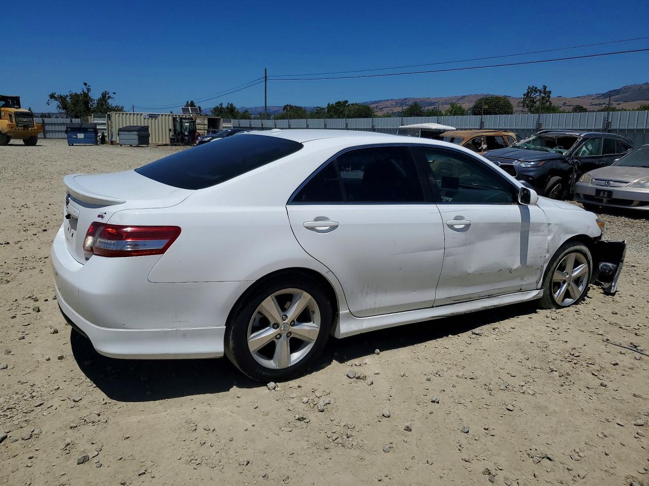 2011 Toyota Camry Se White vin: 4T1BF3EK2BU703545