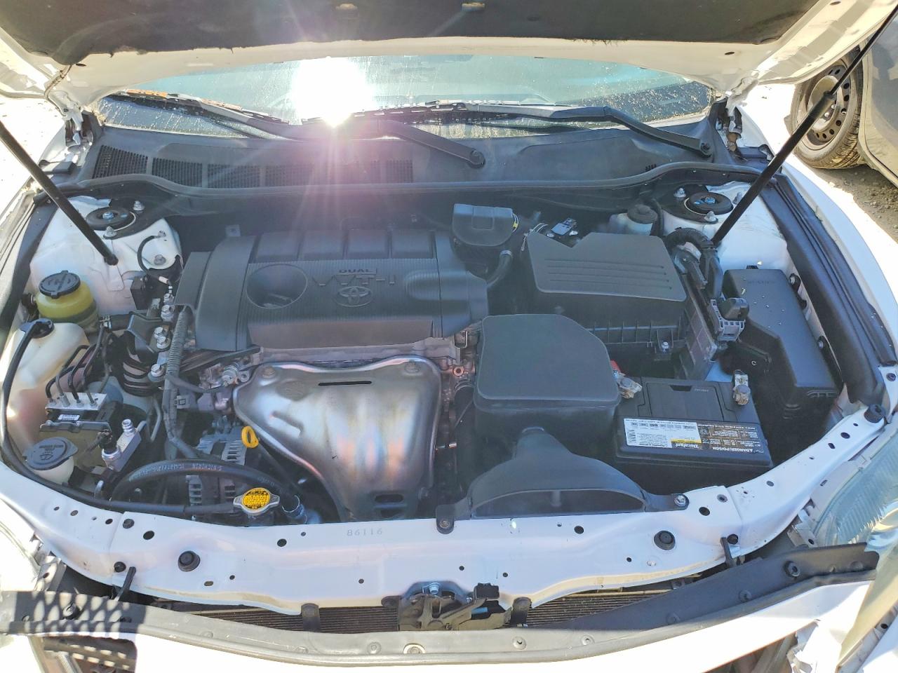 2011 Toyota Camry Se White vin: 4T1BF3EK2BU703545