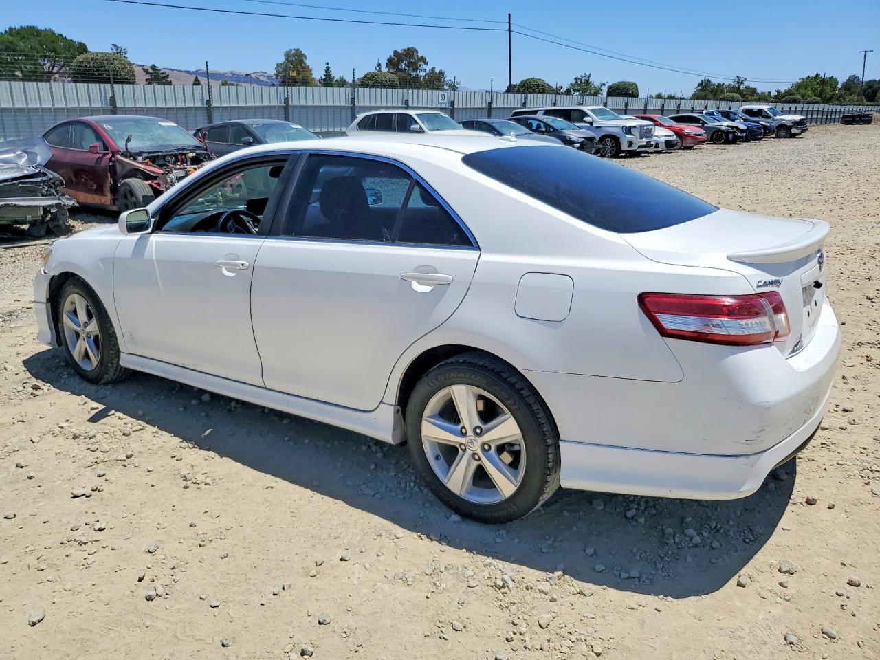 2011 Toyota Camry Se White vin: 4T1BF3EK2BU703545