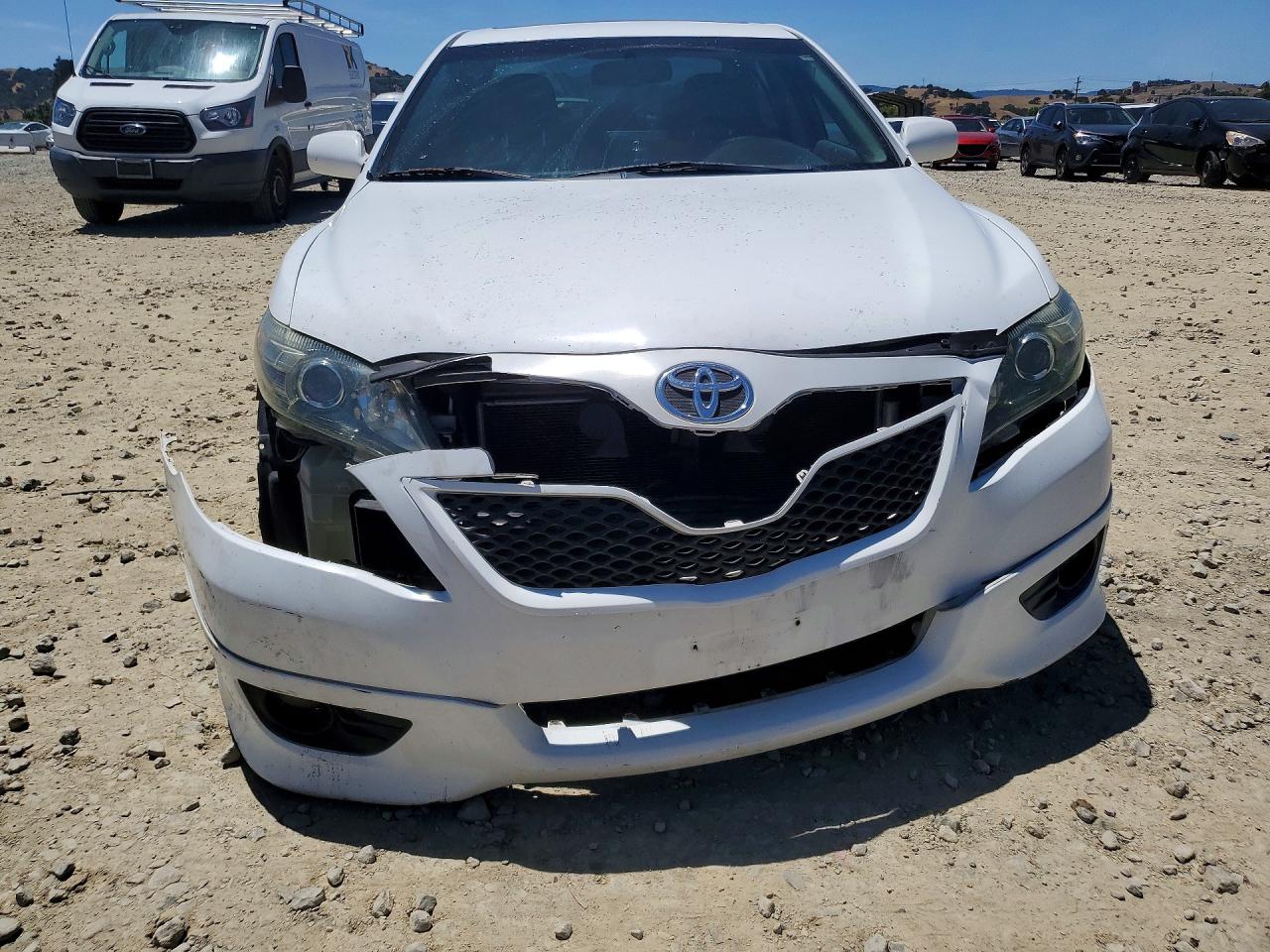 2011 Toyota Camry Se White vin: 4T1BF3EK2BU703545
