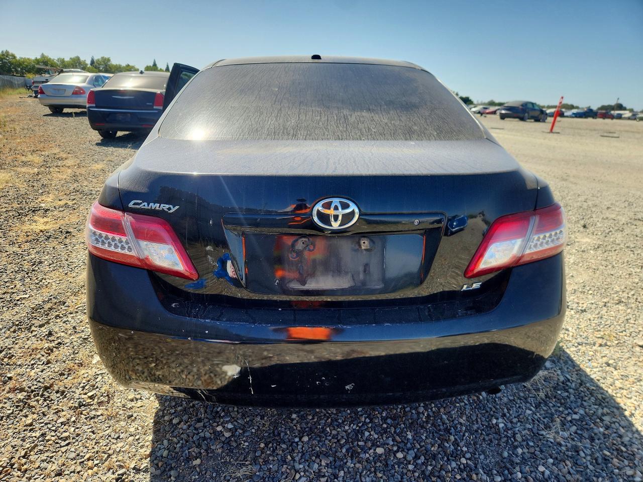 2011 Toyota Camry Le Black vin: 4T1BF3EK2BU704291