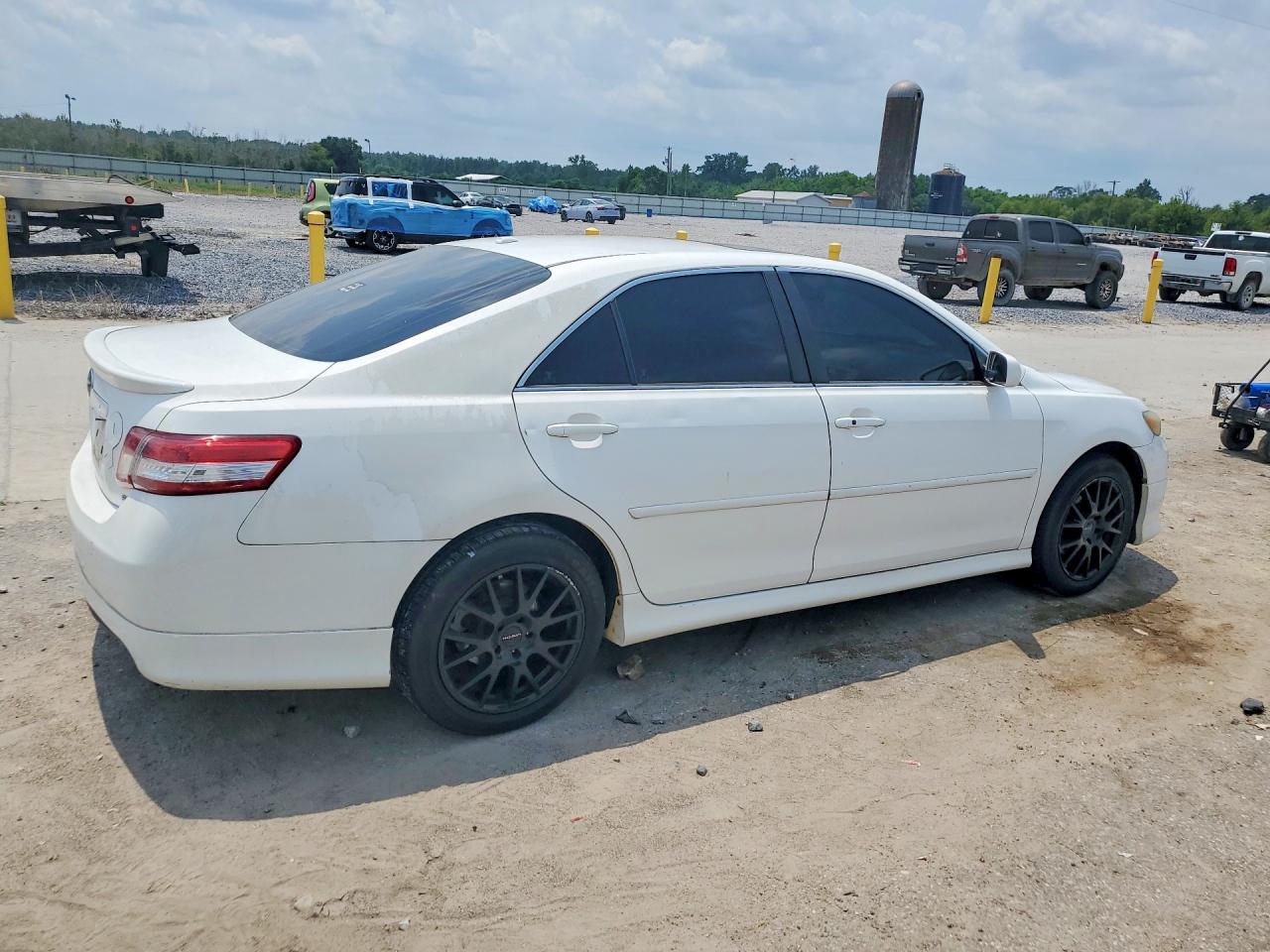 2011 Toyota Camry Se White vin: 4T1BF3EK2BU710706