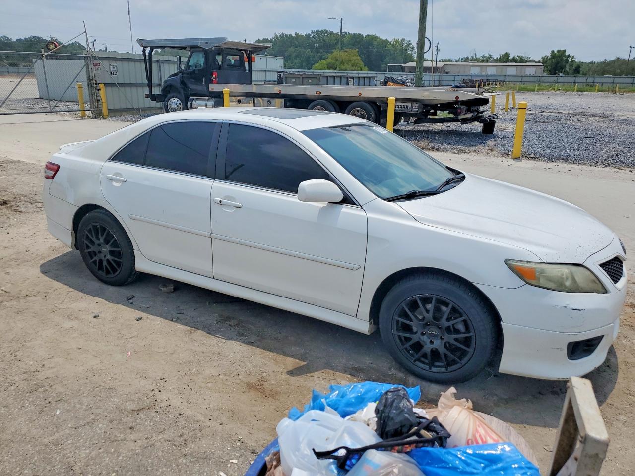 2011 Toyota Camry Se White vin: 4T1BF3EK2BU710706