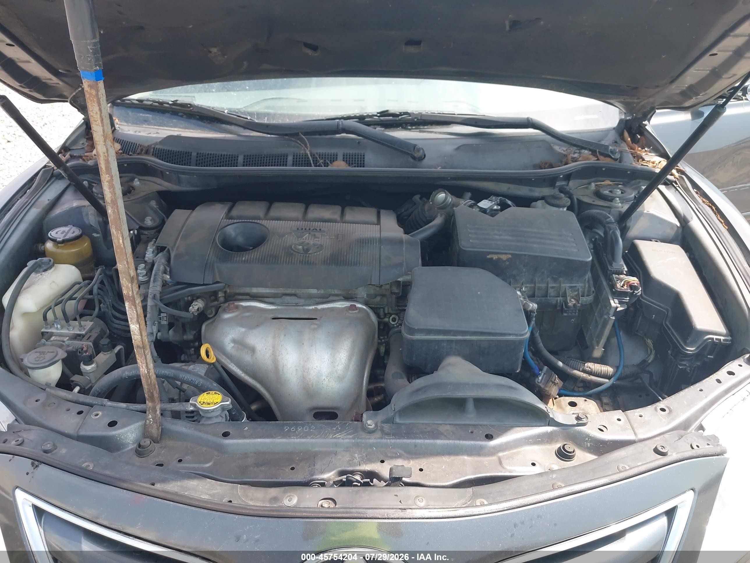 2011 Toyota Camry Le Серый vin: 4T1BF3EK2BU710740