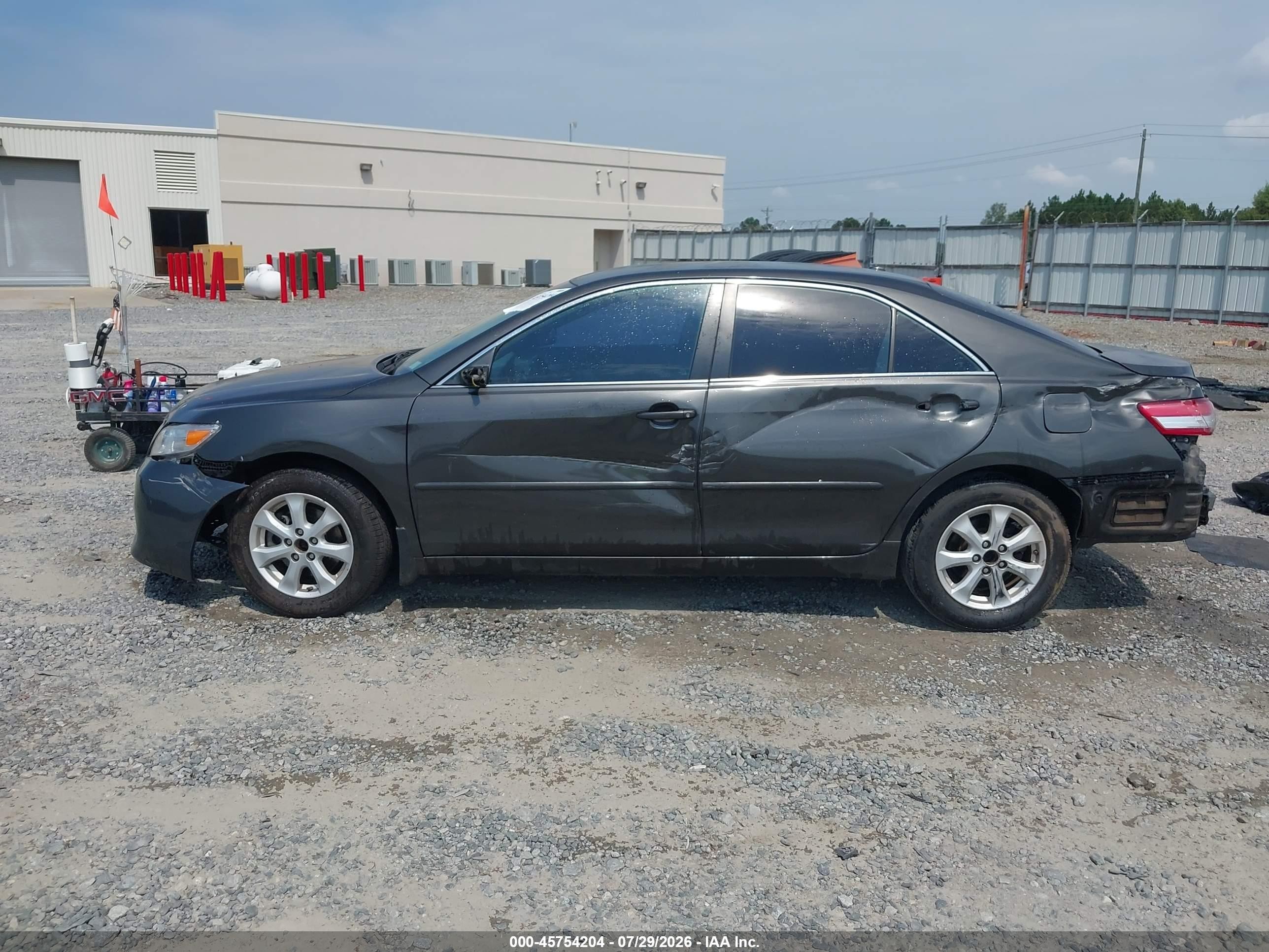 2011 Toyota Camry Le Серый vin: 4T1BF3EK2BU710740
