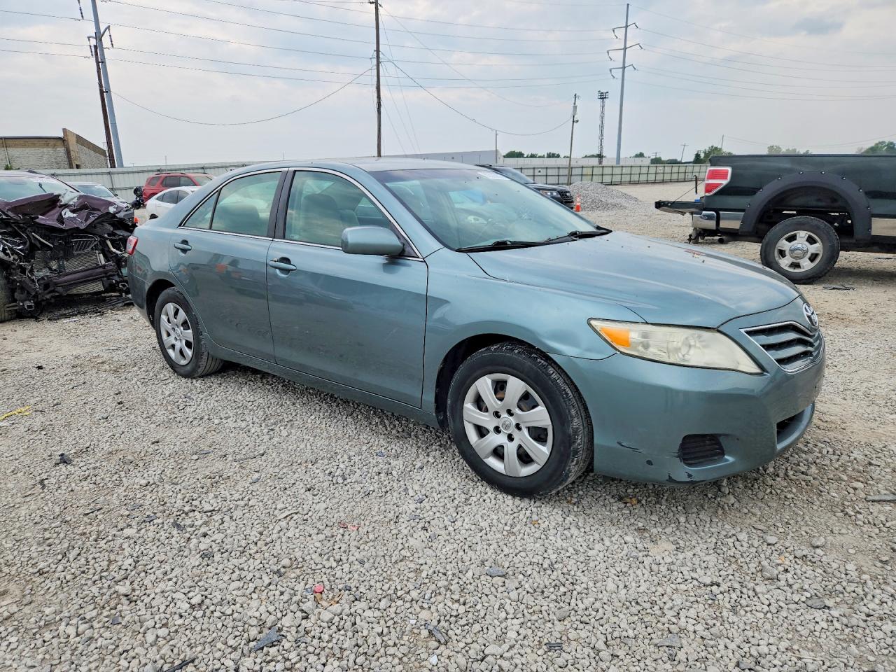 2011 Toyota Camry Le Turquoise vin: 4T1BF3EK2BU716957