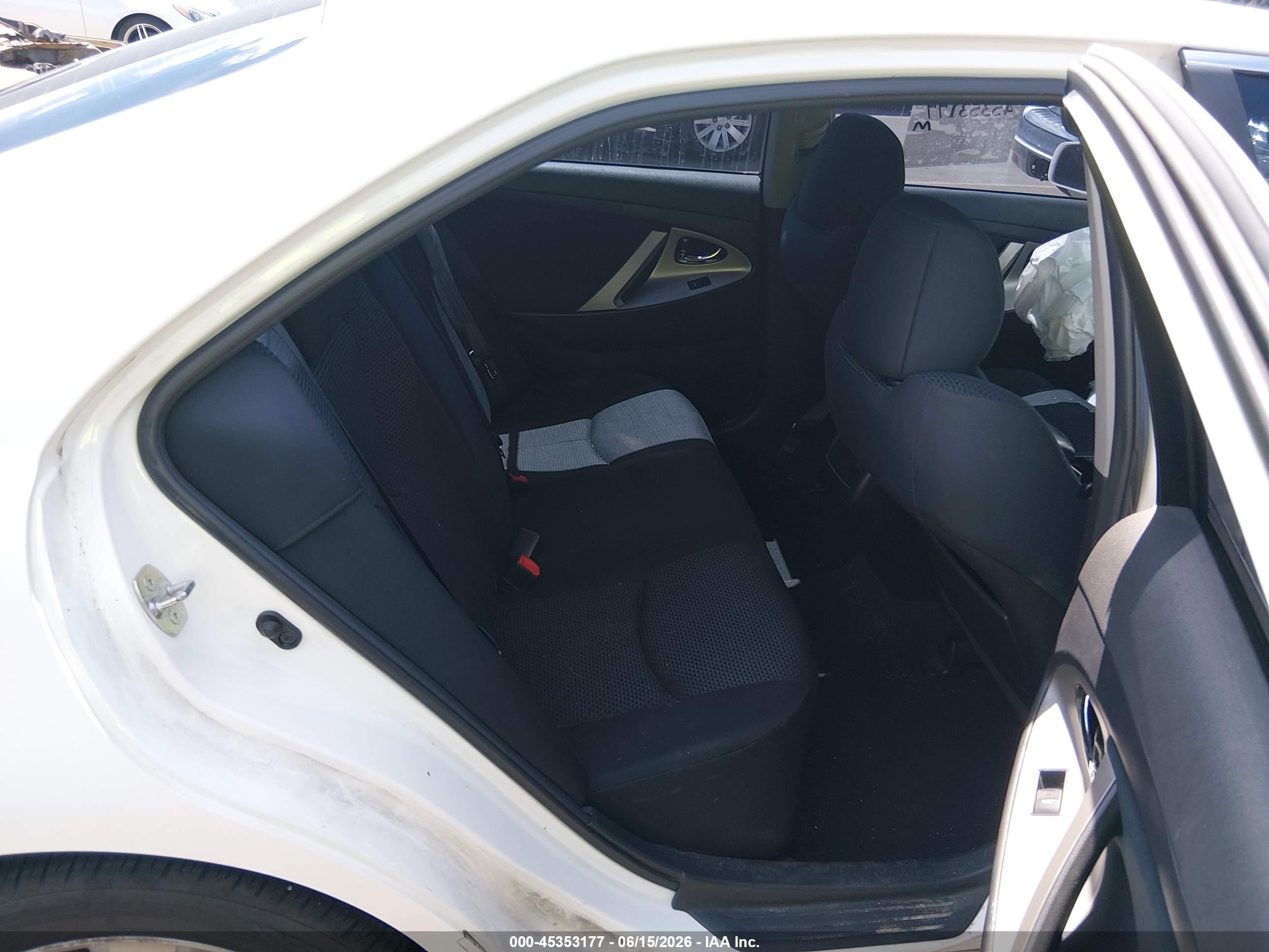 2011 Toyota Camry Se White vin: 4T1BF3EK2BU720006