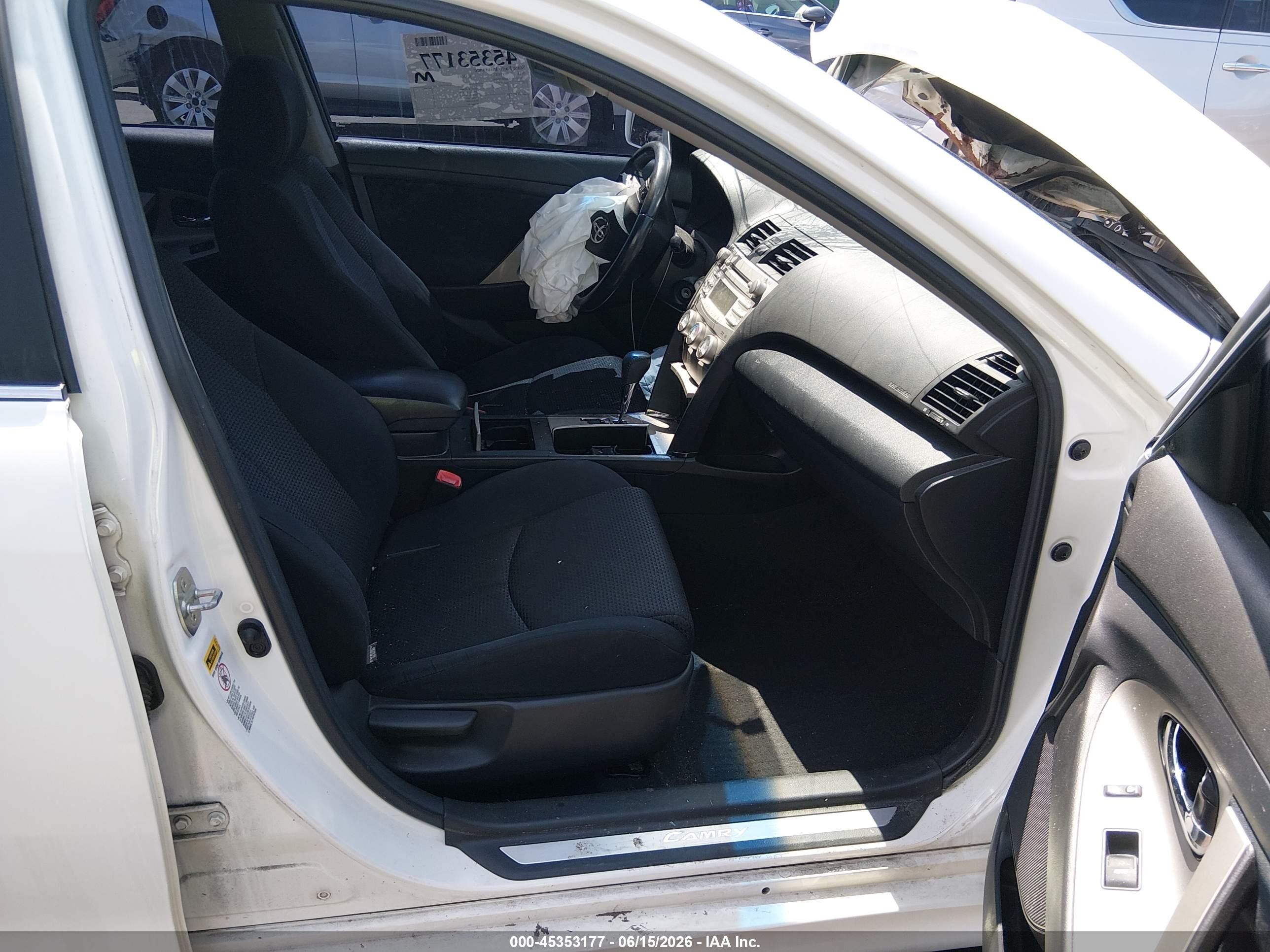 2011 Toyota Camry Se White vin: 4T1BF3EK2BU720006