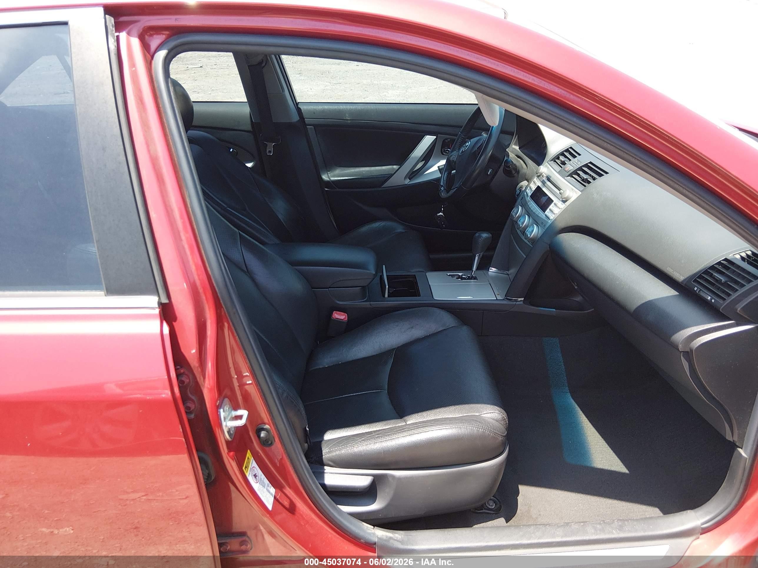 2011 Toyota Camry Se Red vin: 4T1BF3EK2BU733497