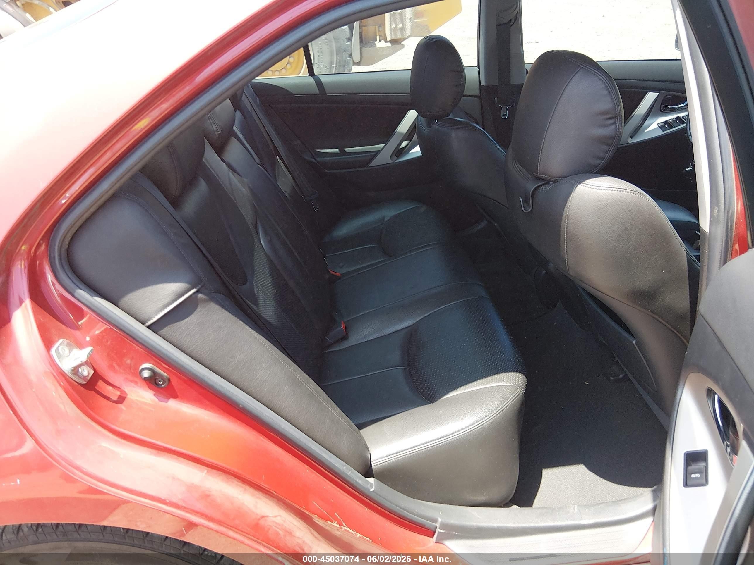 2011 Toyota Camry Se Red vin: 4T1BF3EK2BU733497
