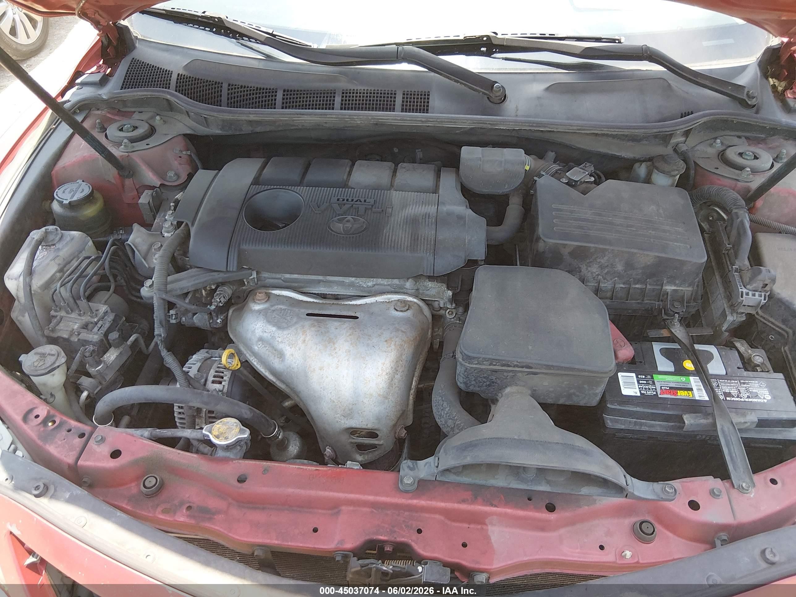 2011 Toyota Camry Se Red vin: 4T1BF3EK2BU733497