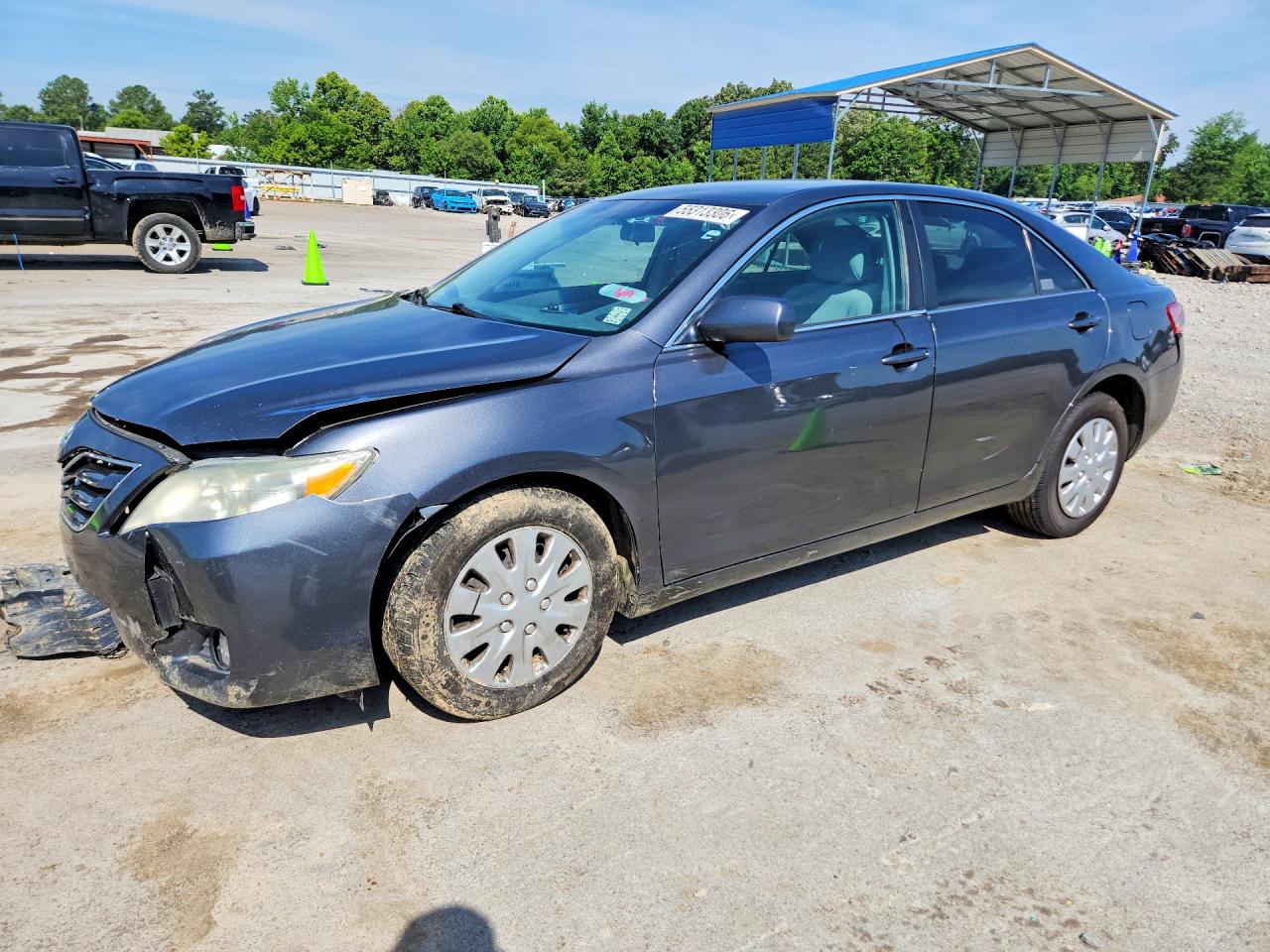 2011 Toyota Camry Le Gray vin: 4T1BF3EK2BU733967