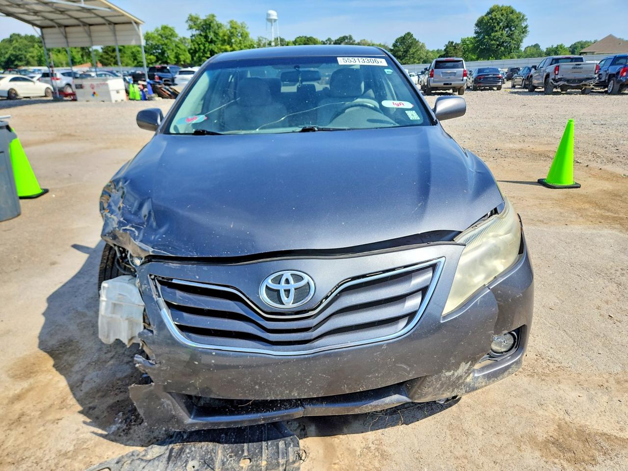 2011 Toyota Camry Le Gray vin: 4T1BF3EK2BU733967