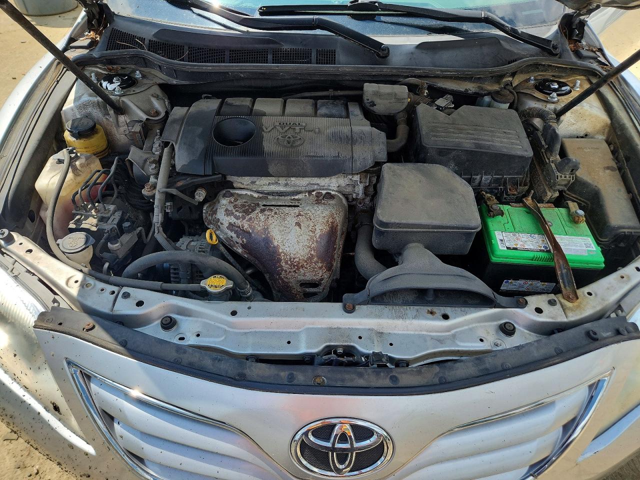 2011 Toyota Camry Base Silver vin: 4T1BF3EK2BU735511