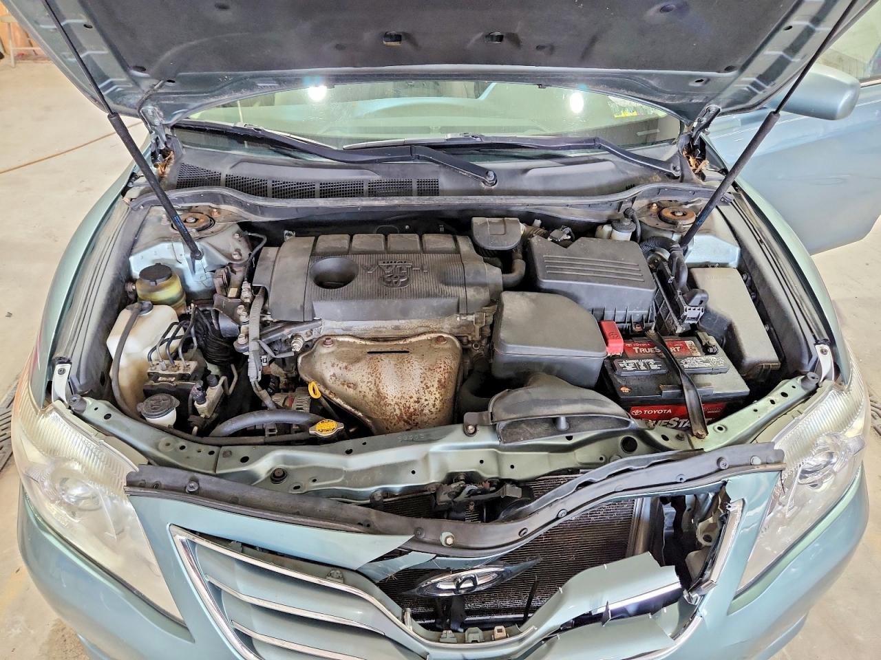 2011 Toyota Camry Xle Green vin: 4T1BF3EK2BU749005