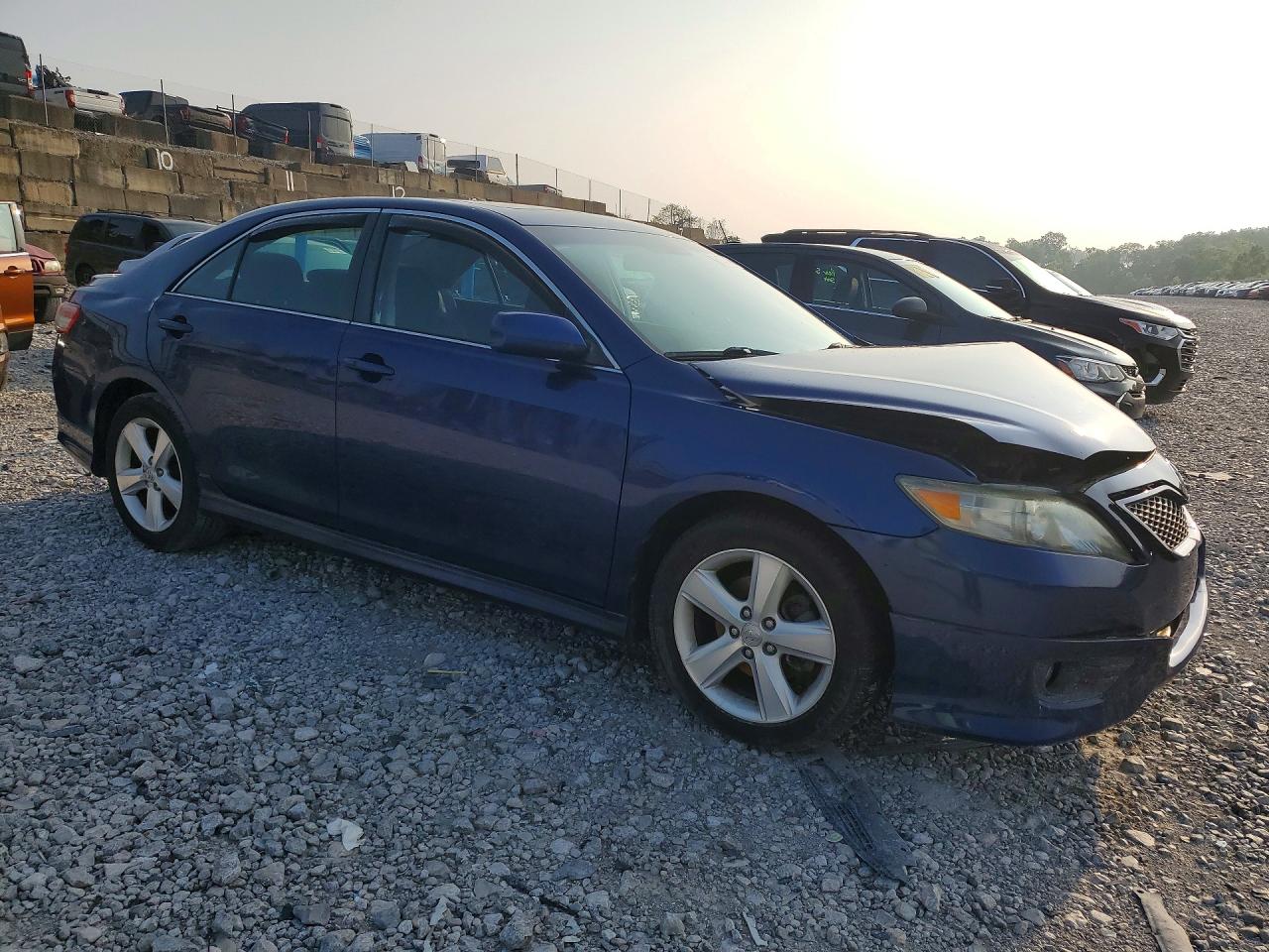 2011 Toyota Camry Se Синий vin: 4T1BF3EK2BU763759