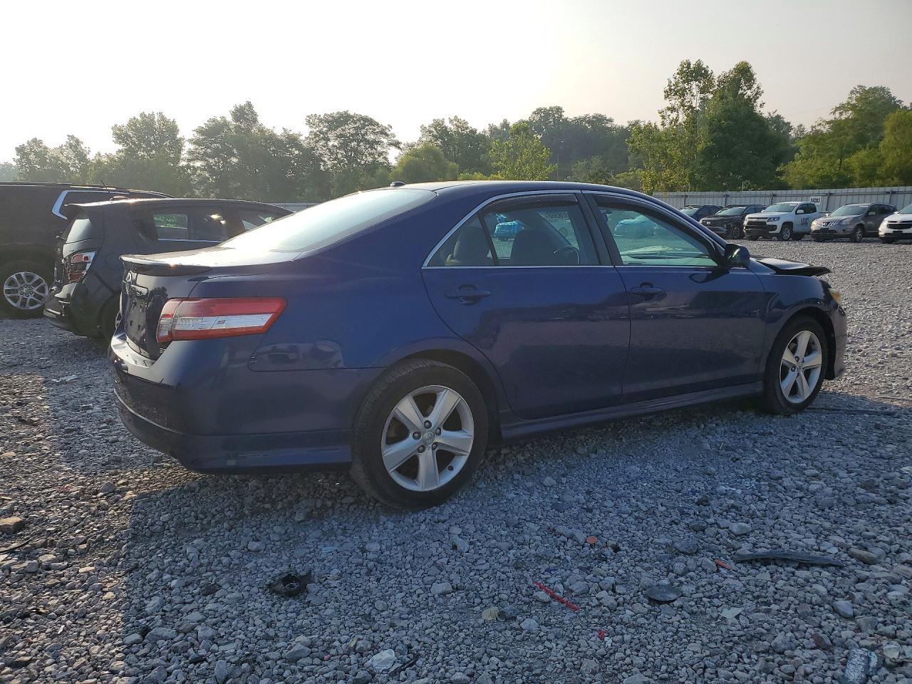 2011 Toyota Camry Se Синий vin: 4T1BF3EK2BU763759