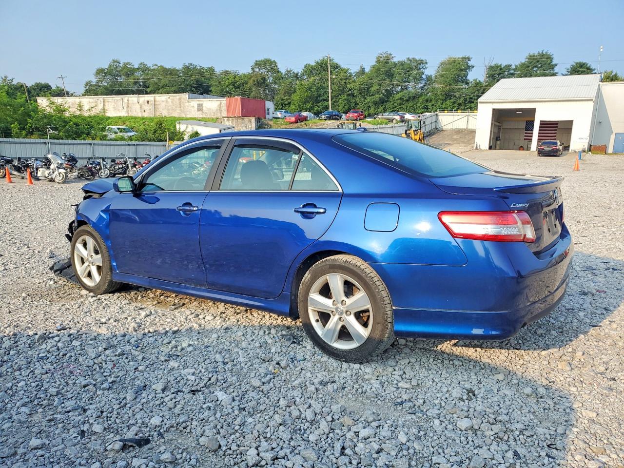 2011 Toyota Camry Se Синий vin: 4T1BF3EK2BU763759