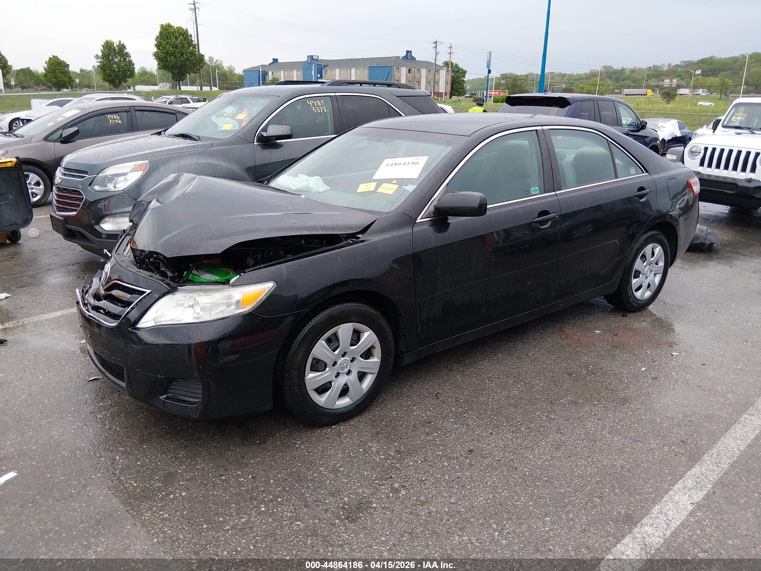 2011 Toyota Camry Le Black vin: 4T1BF3EK2BU766256