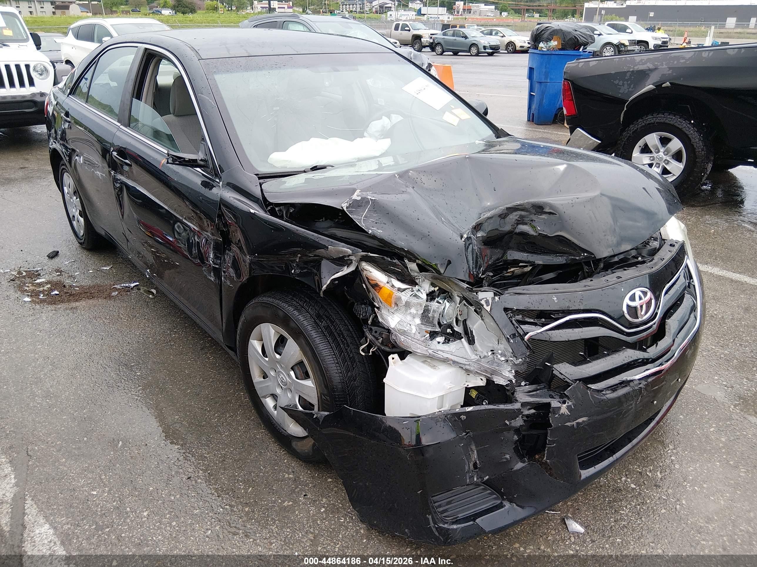 2011 Toyota Camry Le Black vin: 4T1BF3EK2BU766256