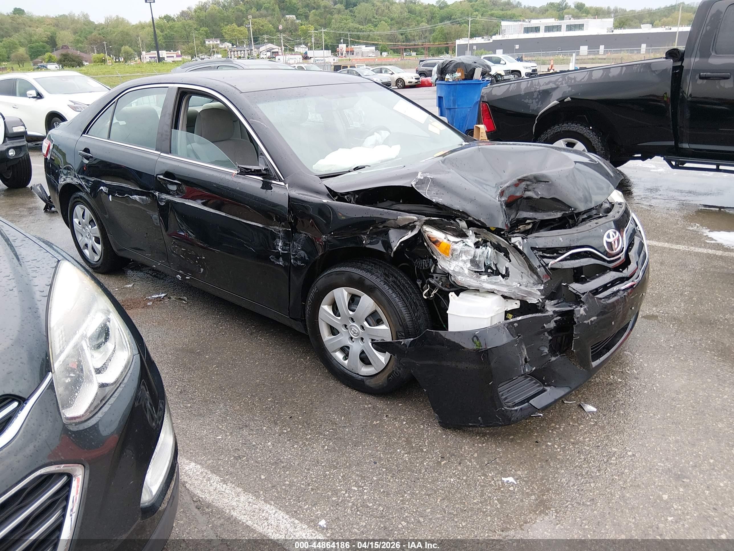 2011 Toyota Camry Le Black vin: 4T1BF3EK2BU766256
