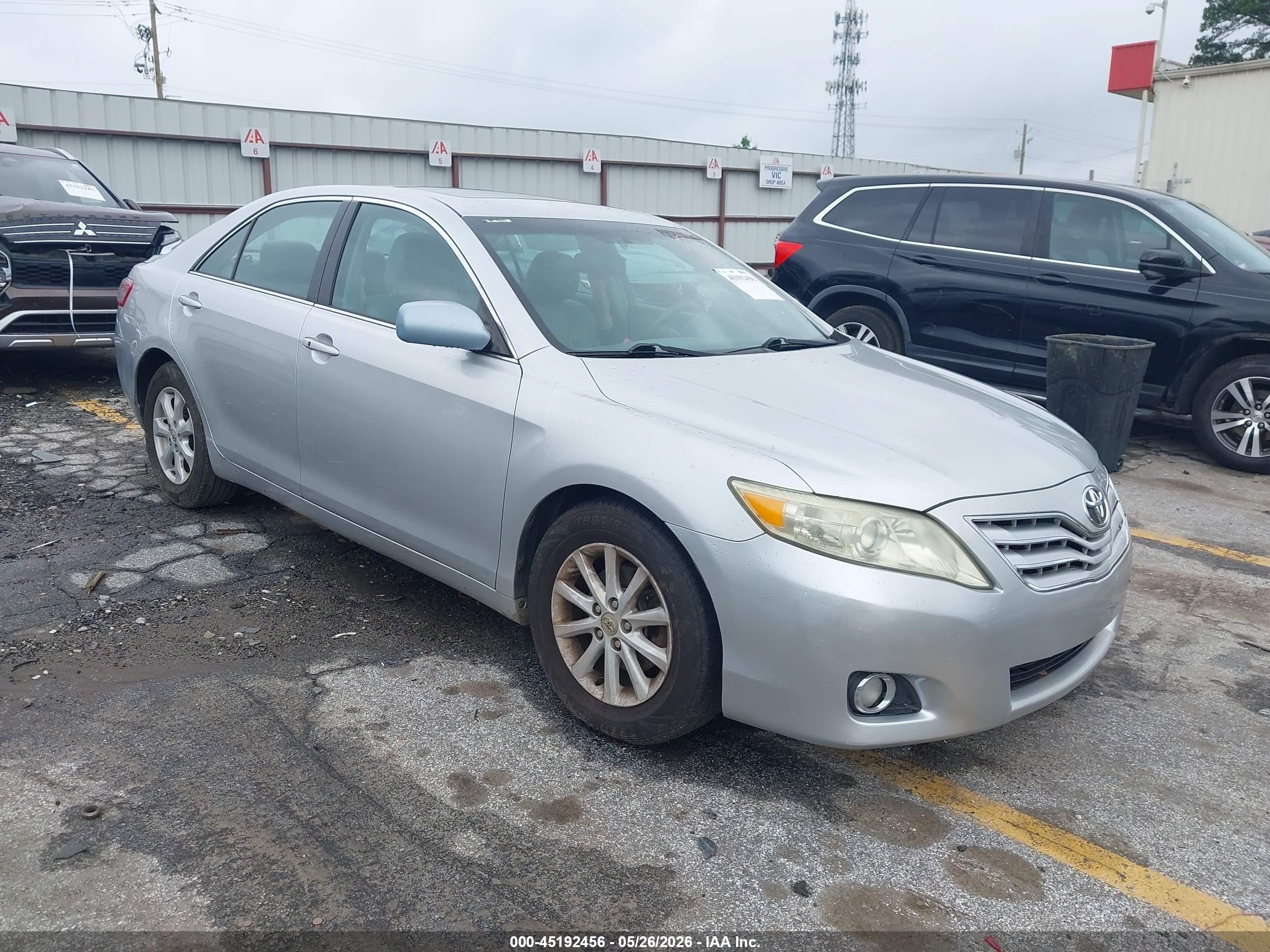 2010 Toyota Camry Xle Black vin: 4T1BF3EK3AU044499