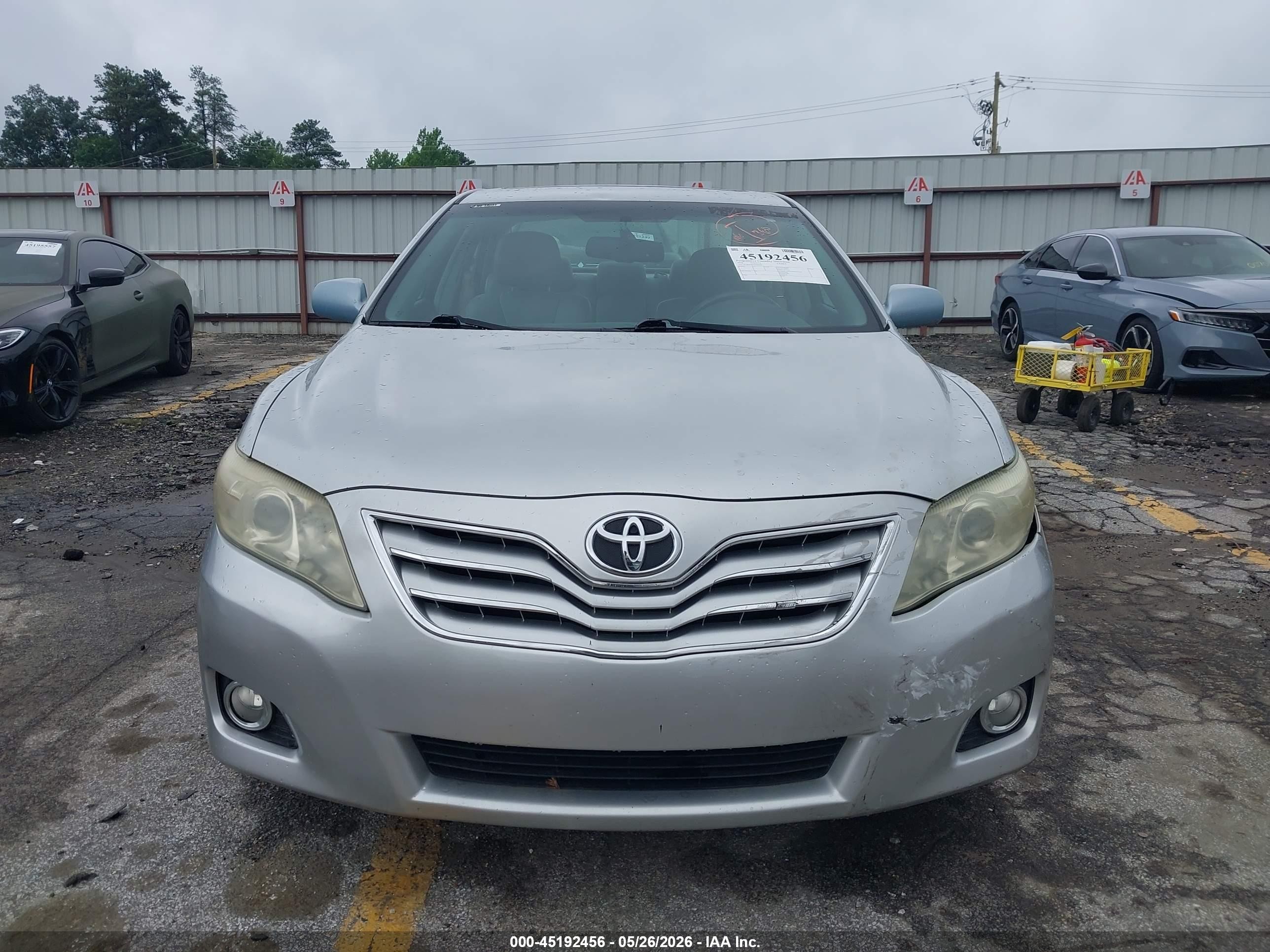 2010 Toyota Camry Xle Black vin: 4T1BF3EK3AU044499