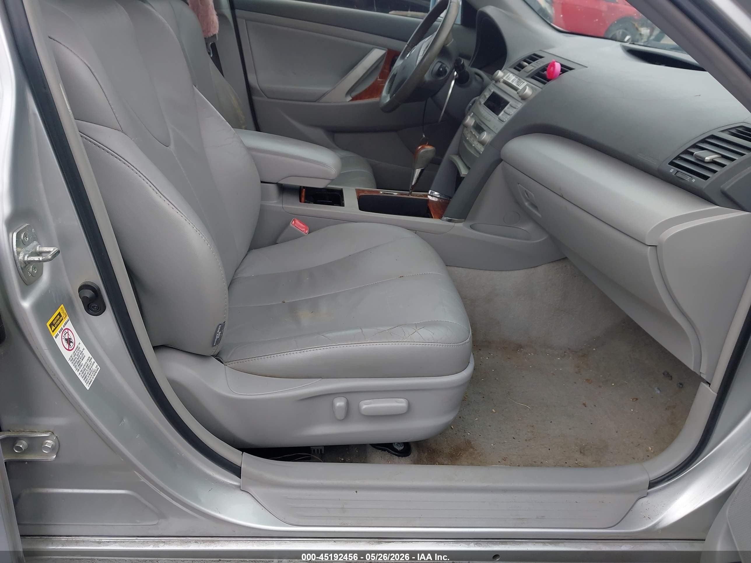 2010 Toyota Camry Xle Black vin: 4T1BF3EK3AU044499