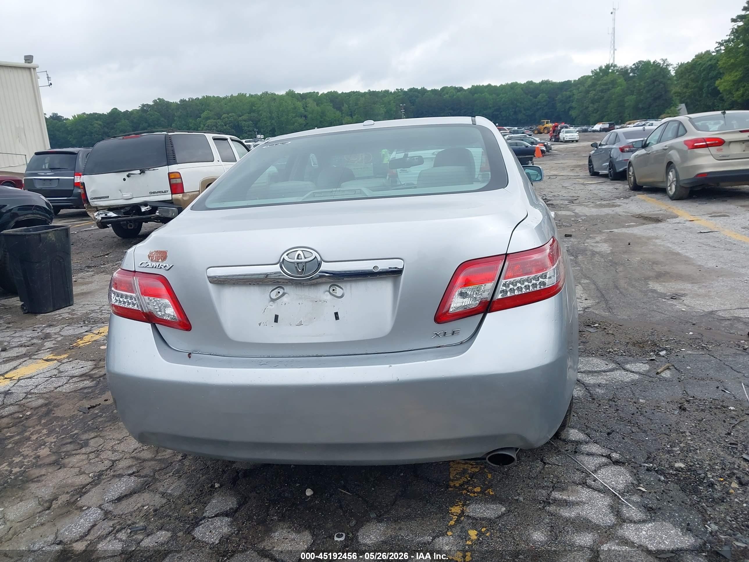 2010 Toyota Camry Xle Black vin: 4T1BF3EK3AU044499