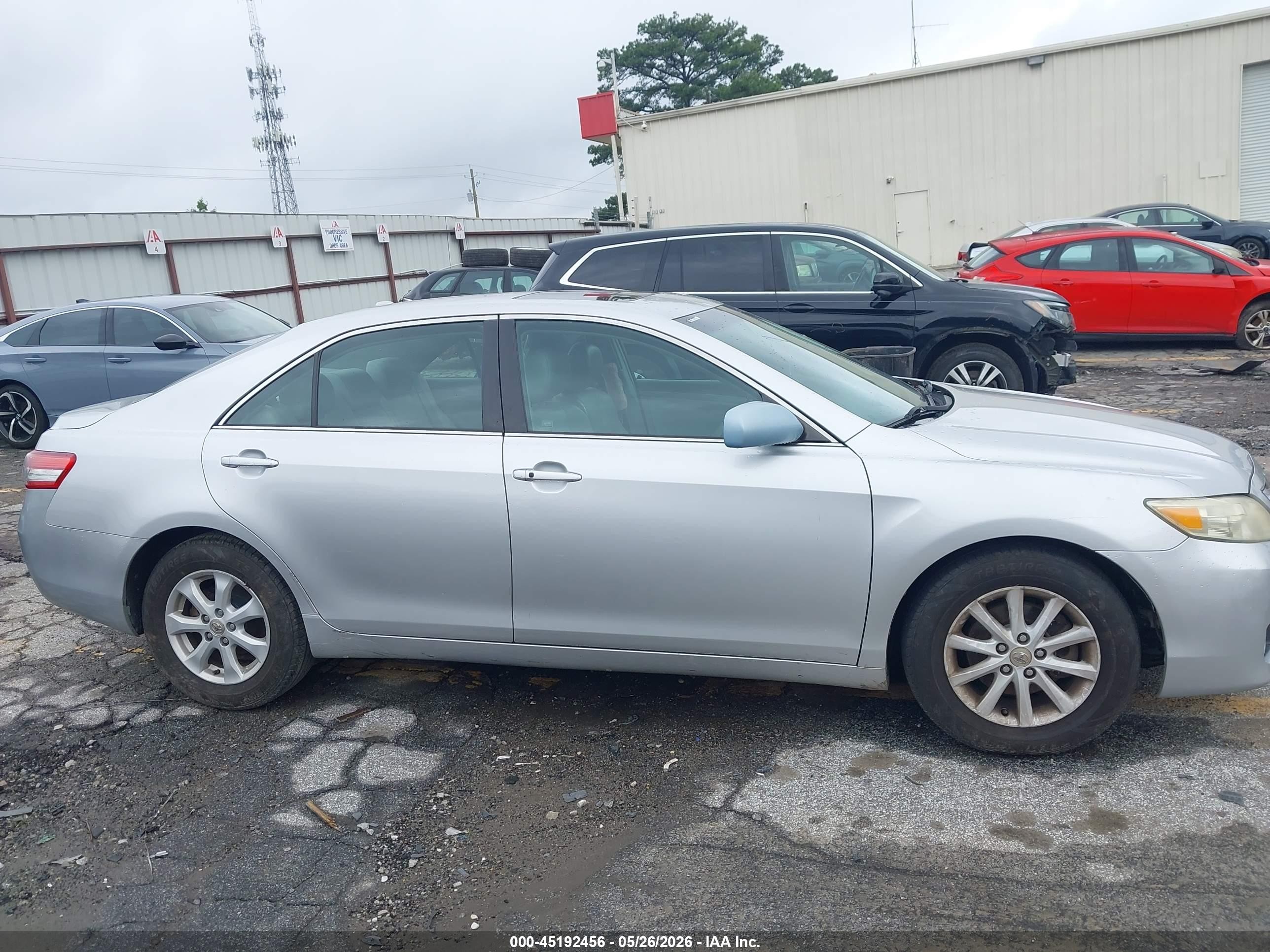 2010 Toyota Camry Xle Black vin: 4T1BF3EK3AU044499