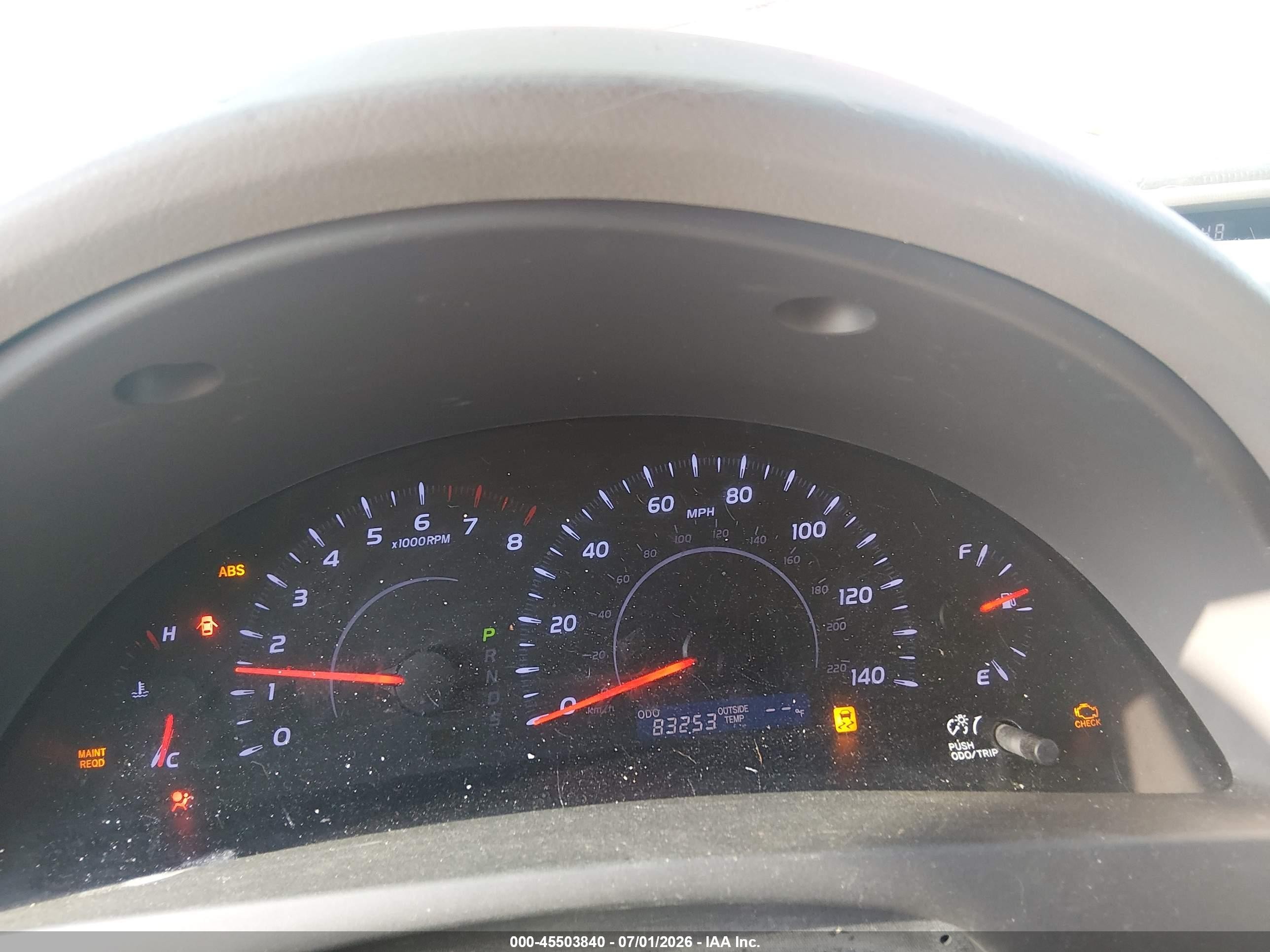 2010 Toyota Camry Le Красный vin: 4T1BF3EK3AU066017
