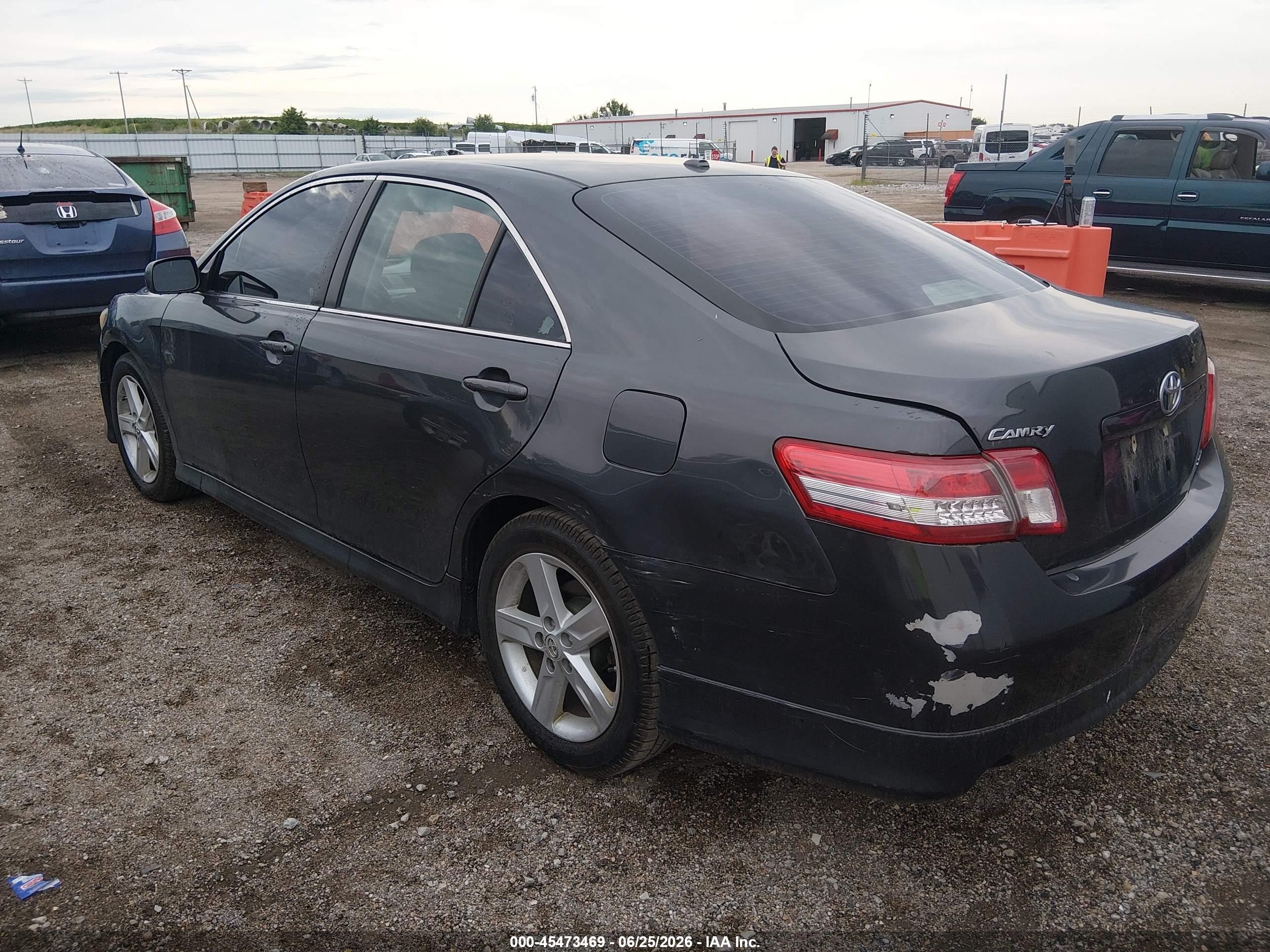2010 Toyota Camry Se Gray vin: 4T1BF3EK3AU080189