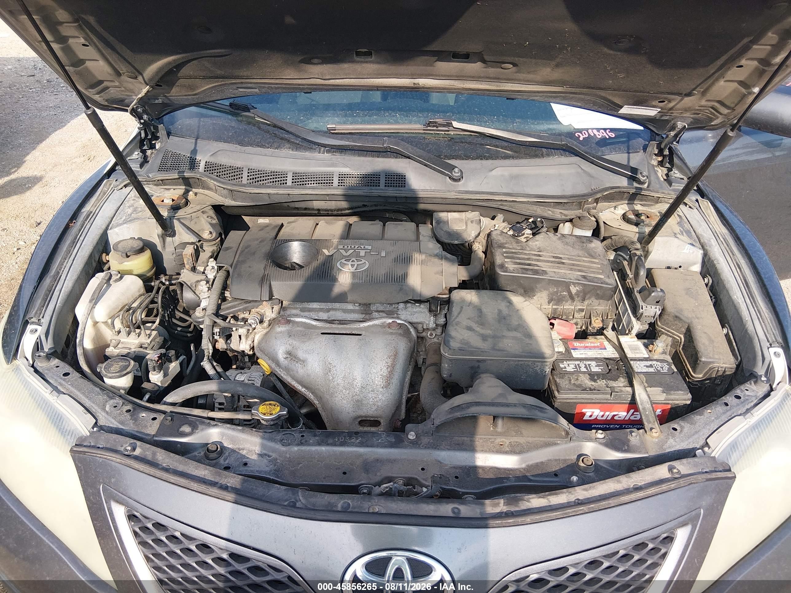 2010 Toyota Camry Se Gray vin: 4T1BF3EK3AU080189