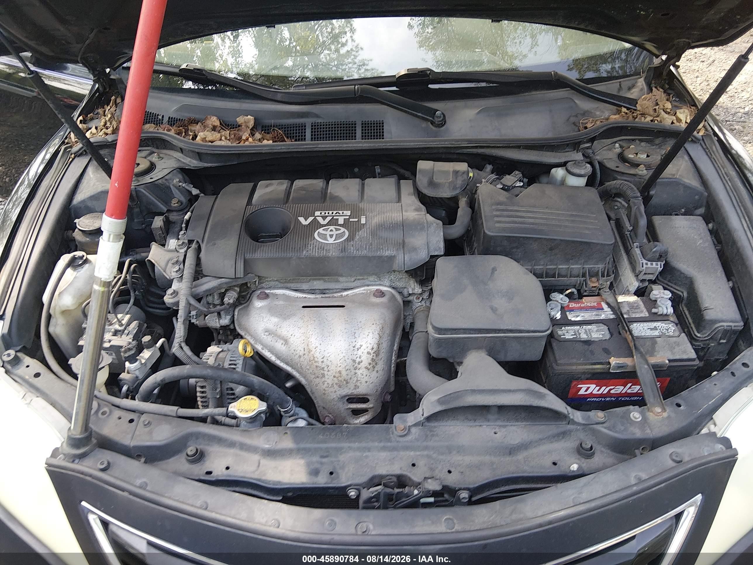 2010 Toyota Camry Le Black vin: 4T1BF3EK3AU080239