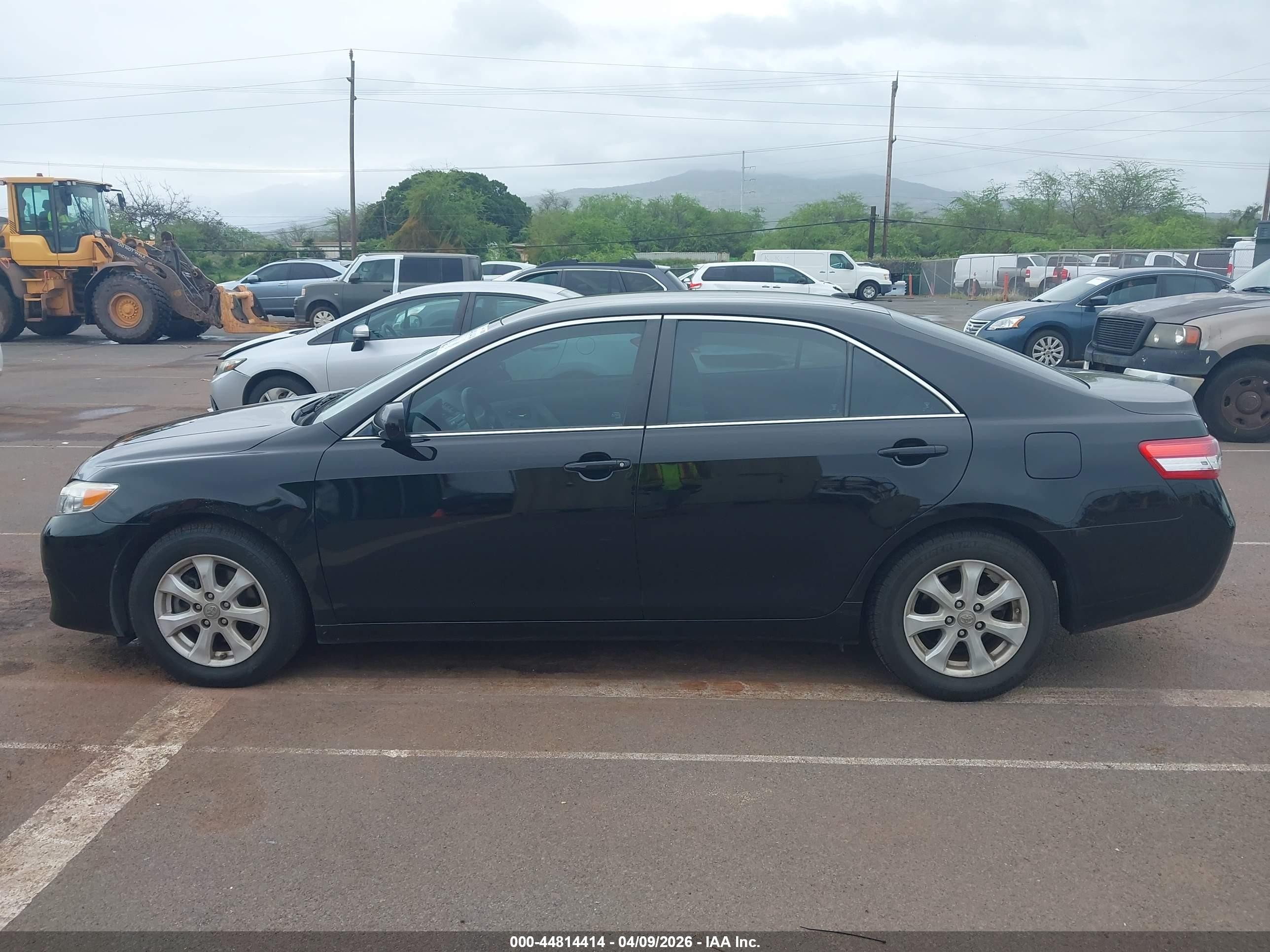 2010 Toyota Camry Le Черный vin: 4T1BF3EK3AU090589
