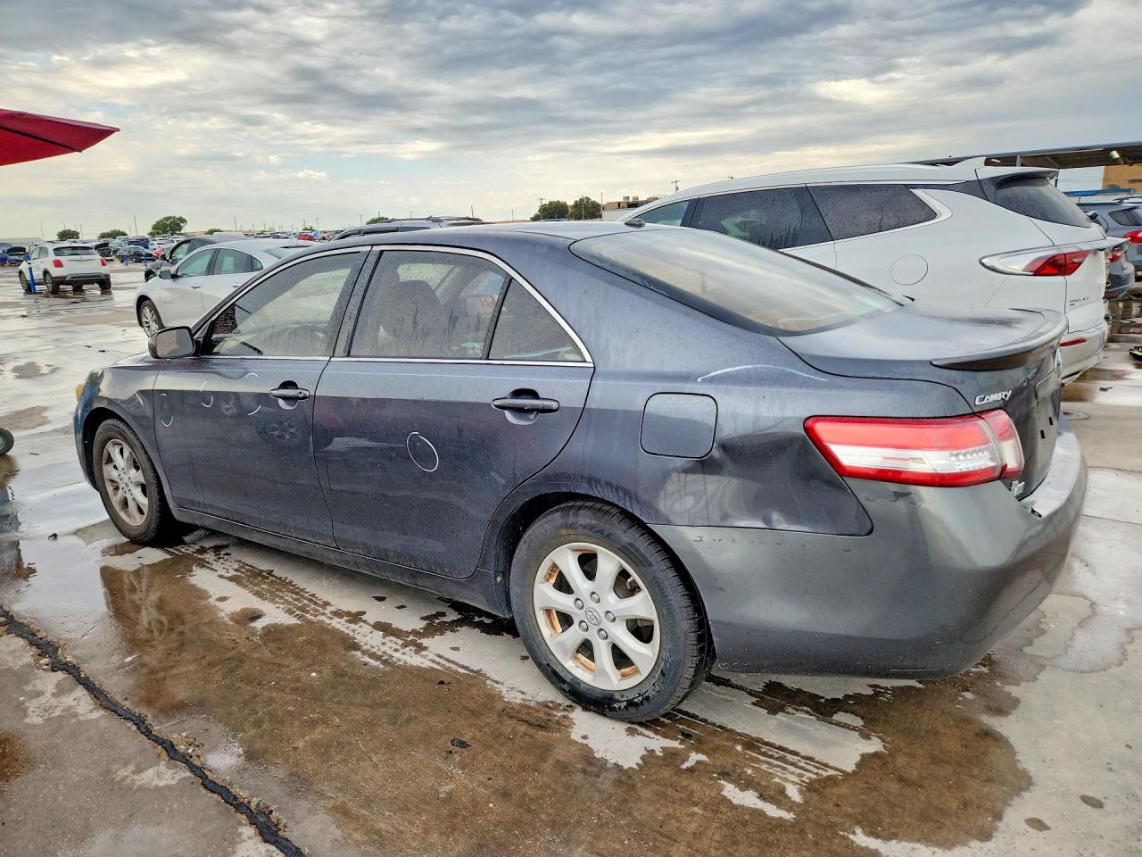 2010 Toyota Camry Le Серый vin: 4T1BF3EK3AU098336