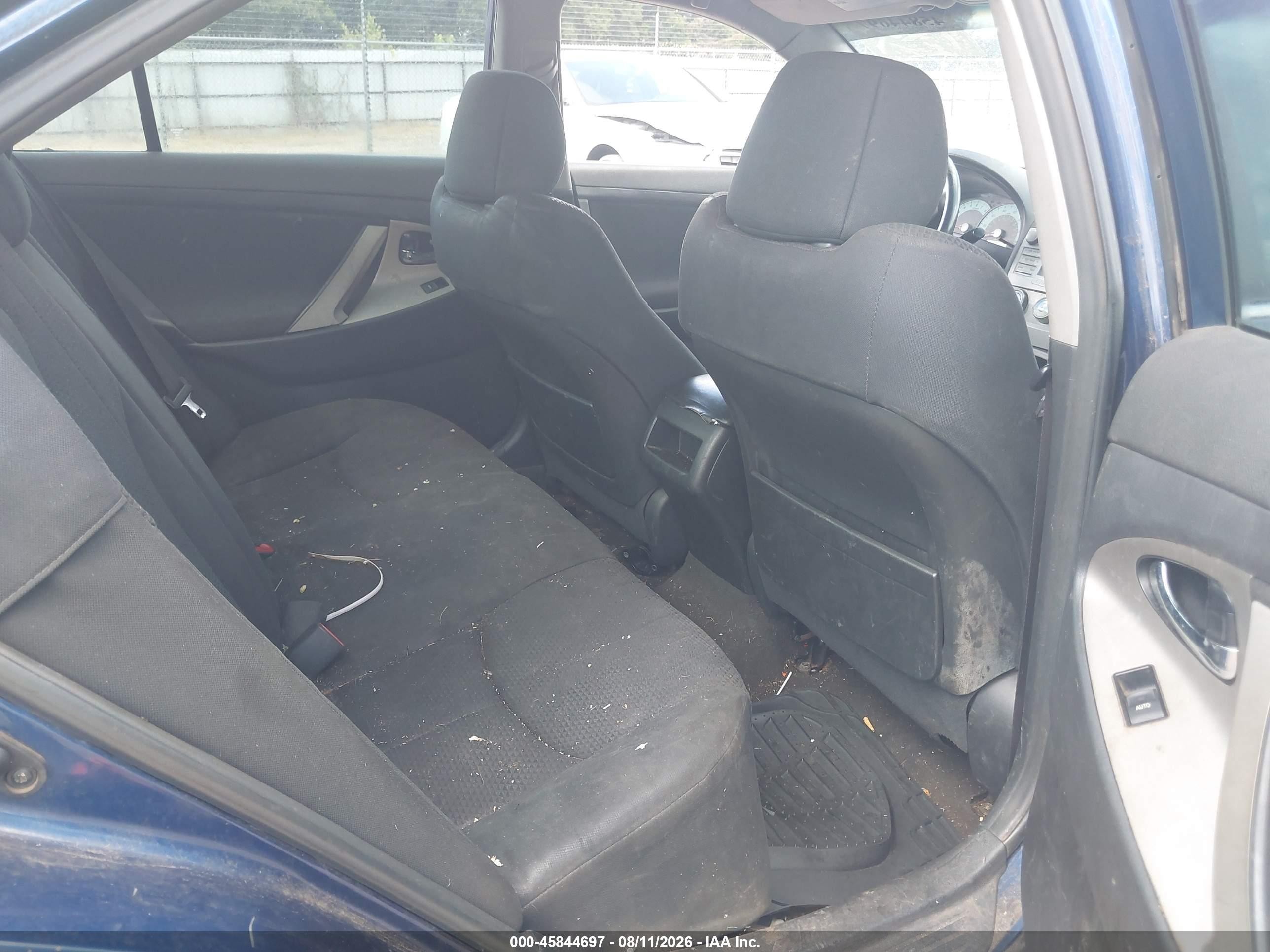 2010 Toyota Camry Se Blue vin: 4T1BF3EK3AU502073